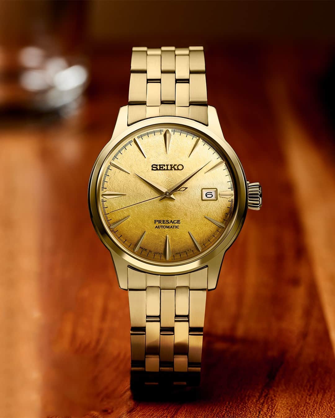 Seiko Watchesのインスタグラム：「Try something new from the #PresageCocktailTime menu! 🍺  #Seiko #Presage #SRPK46」