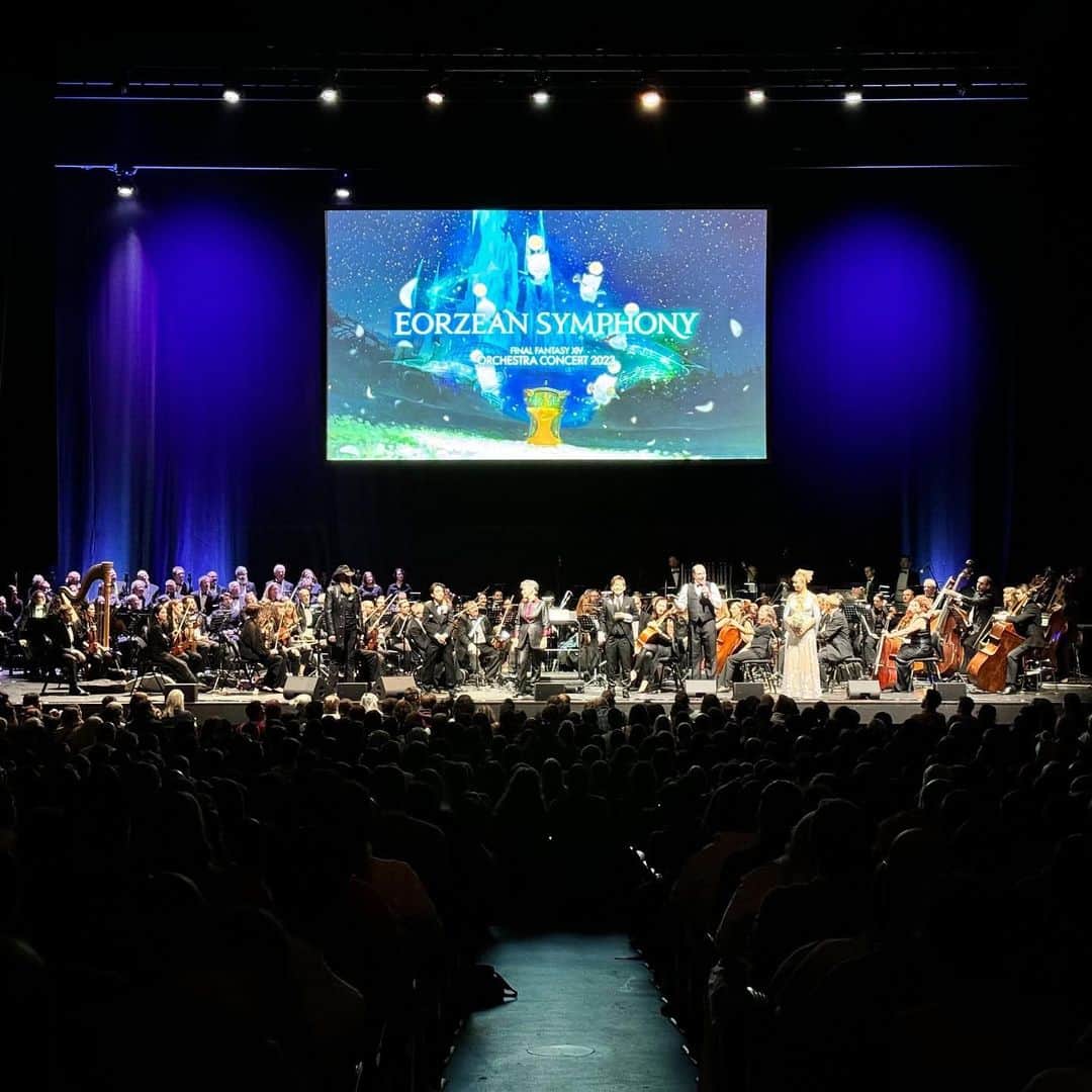 FINAL FANTASY XIVのインスタグラム：「Thank you all for coming to the Eorzean Symphony orchestra concert in Europe! 🙌   #FFXIV #FF14」
