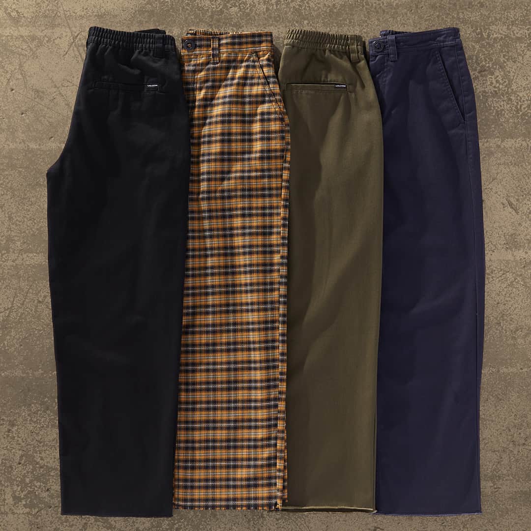 Volcom Women'sのインスタグラム：「#ThisThatThem skate pants designed with the help from female skaters 💟 Now in two new colors, black and dijon 🖤 💛」