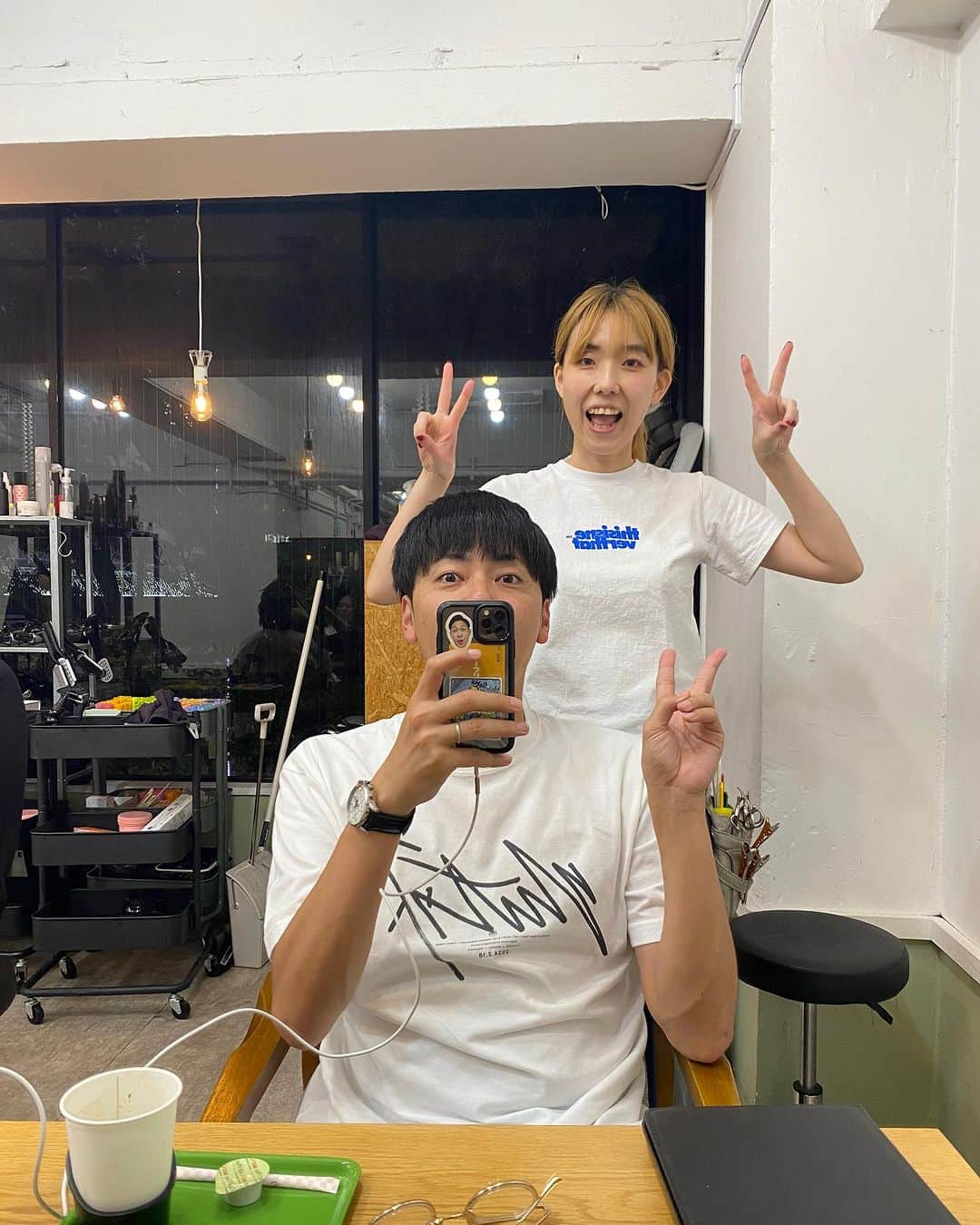 西村真二のインスタグラム：「✂︎」