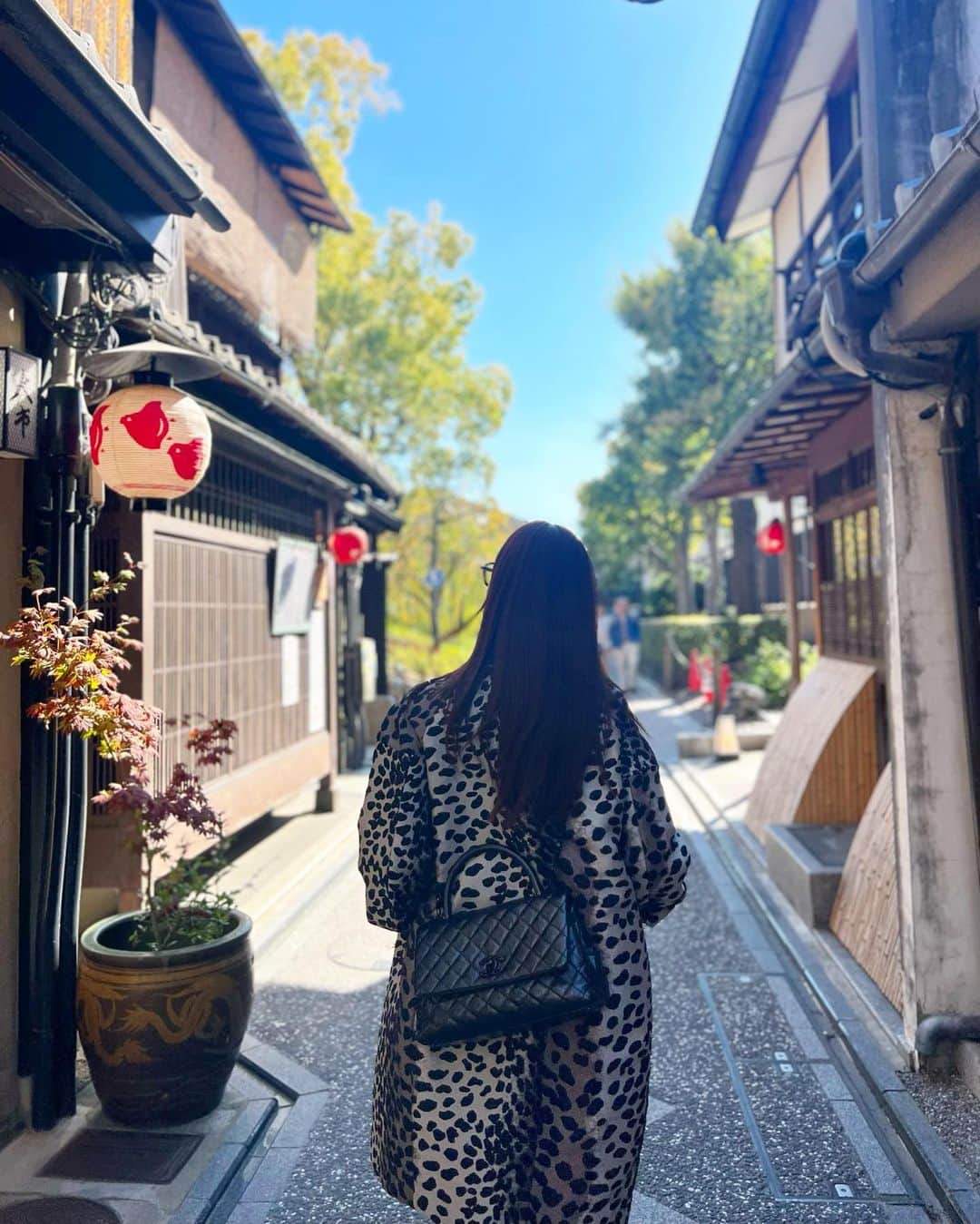 神崎恵のインスタグラム：「・ 毎日8,000から10,000歩を目標に歩いています。 今回の京都は、三男がお泊まりの日と重なったので、 思い切って1泊しました。 昨日は朝からひとり清水寺へ。 清々しい空気をたんと吸い込んできました。(この様子はたぶん明日の夜更新の　@wont_podcast に投稿されます)。 京都でもよく歩きました。 気持ちよかった🌿🌱🍂」