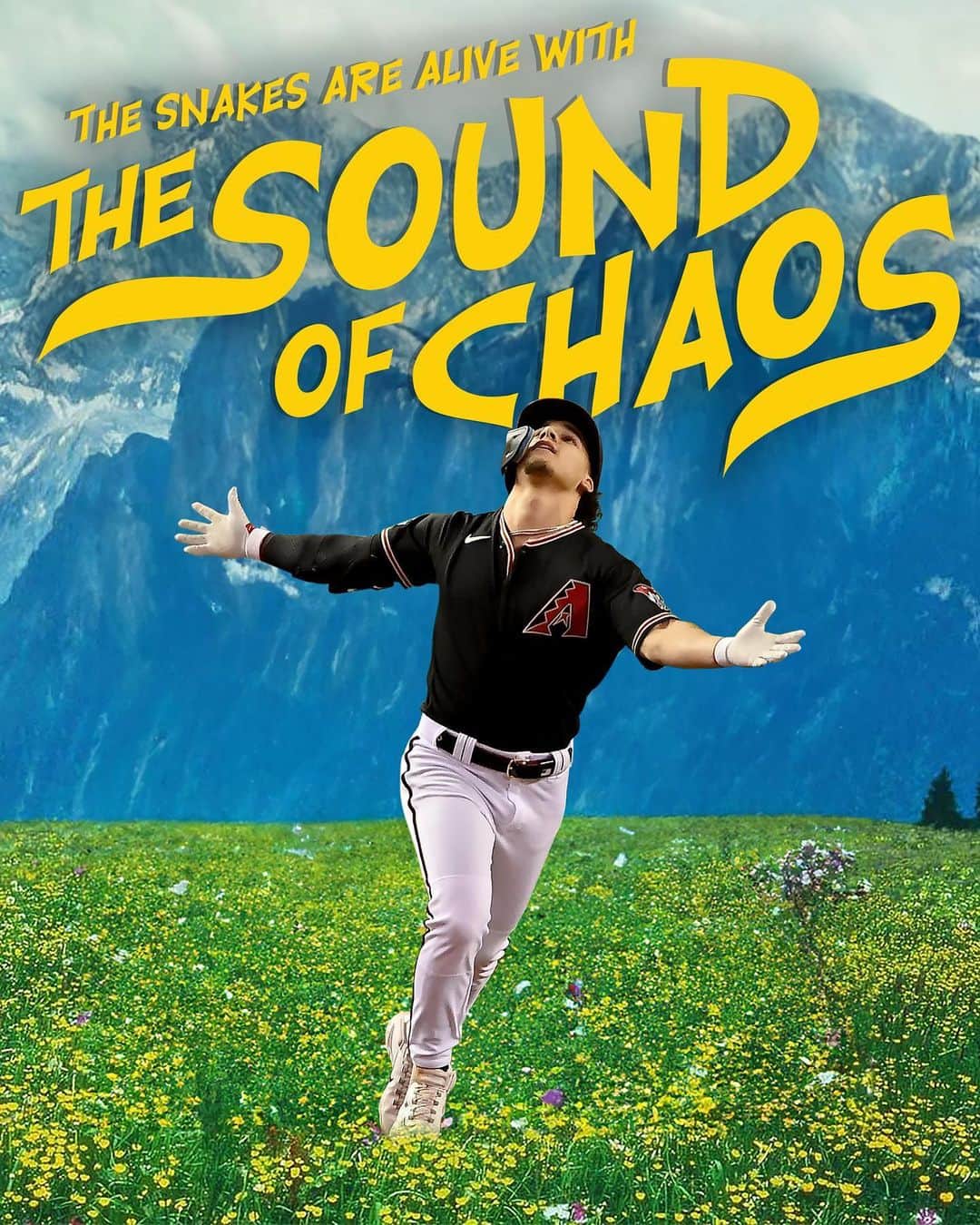 アリゾナ・ダイヤモンドバックスのインスタグラム：「🎶 Stealing on pitchers and striking out batters. Flashing the leather and crushing long dingers. Chaos created to force a Game 7. These are a few of our favorite things. 🎶」