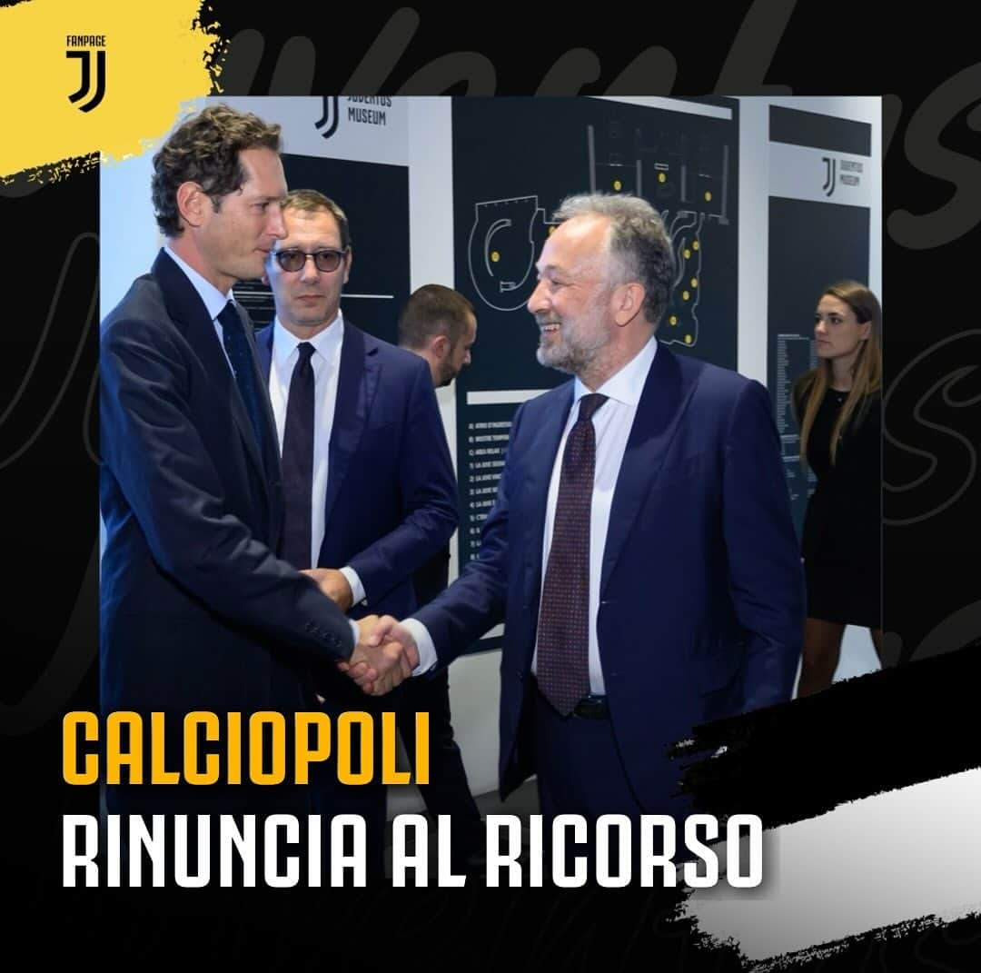 ポール・ポグバのインスタグラム：「🚨Dopo 17 anni la nuova dirigenza della Juventus chiude la vicenda calciopoli   “Rinuncia al ricorso in difesa e in rappresentanza della Juventus Football club” contro “la Federazione gioco calcio” e “Inter Milano spa”. Firmato per conferma: ”dottor Gianluca Ferrero, presidente del Consiglio di amministrazione e legale rappresentante della Juventus”.  La Juventus richiedeva con una pronuncia di risarcimento l’annullamento in via incidentale del comunicato stampa che assegnava lo scudetto all’Inter  Commenti sulle nuove decisioni societarie ?」