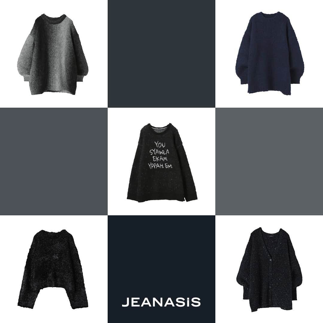 ジーナシスのインスタグラム：「・ ◆JEANASIS KNIT COLLECTION◆  _____________________________________________ 【紹介アイテム】 #2Gスラブプルオーバー_JS #ラメスパングルカタアゼVカーディガン_JS #グリッターフィルムラメショートプルオーバー_JS #2カラーグラデーションプルオーバー_JS #5GジャガードロゴBIGプルオーバー_JS _____________________________________________  _____________________________________________ 商品詳細は製品タグ or TOPページURLよりチェック ▷▷▷ @jeanasis_official  『#ジーナスタッフスタイリング』をフォロー🤝 ▷▷▷全国のスタッフによるスタイリングを毎日更新中！ _____________________________________________  #JEANASIS #ジーナシス #ジーナシスト #ootd #fashion #tokyo #2023AW #大人カジュアル #大人シンプル #ニット #ニット #カーディガン #カーデ」