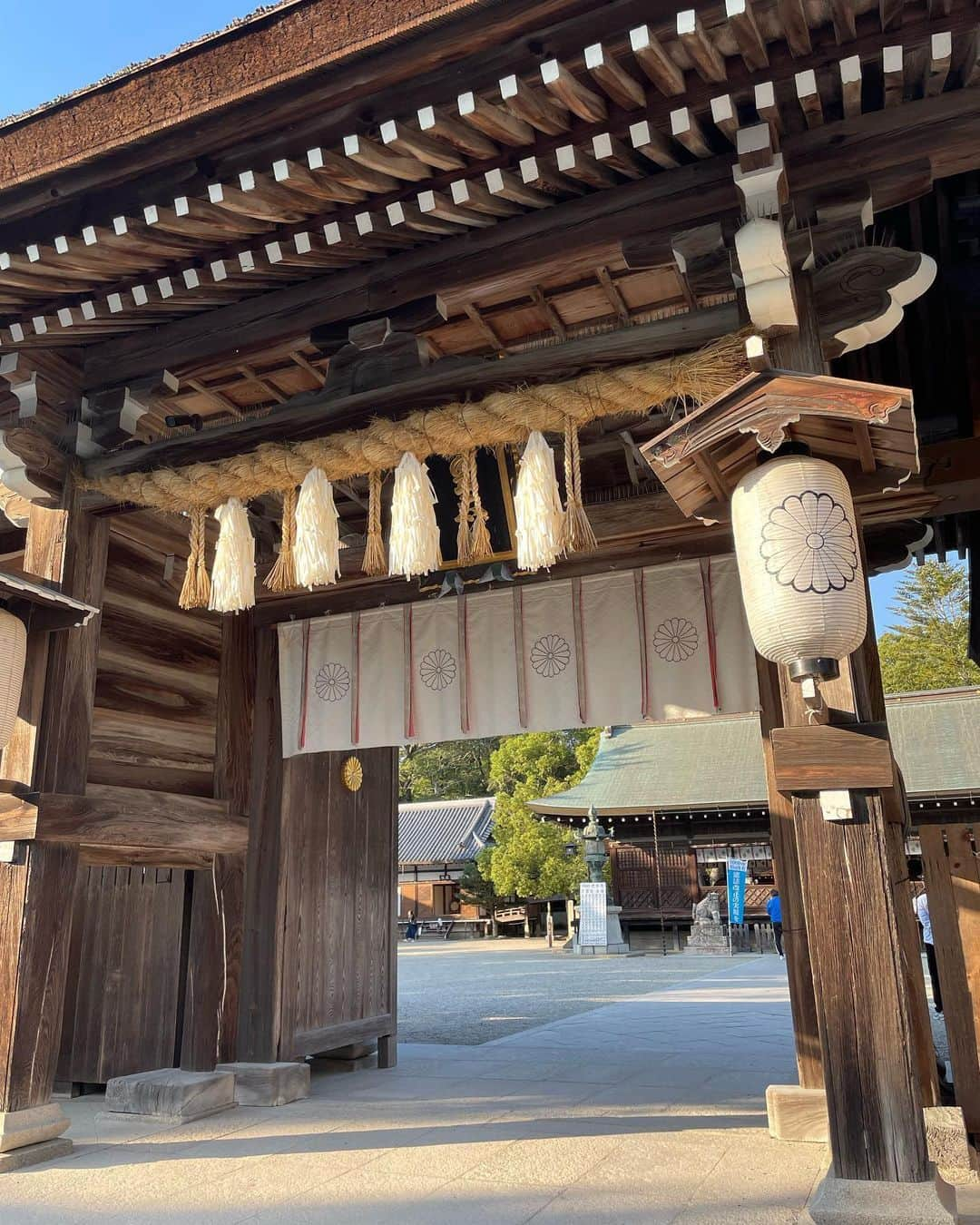 兼岩美奈さんのインスタグラム写真 - (兼岩美奈Instagram)「" 日本最古の神社、伊弉諾神宮。 仕事の合間に寄り道☺️🤍 . . . #淡路島 #伊弉諾神宮 #夫婦クス」10月24日 19時47分 - kaneiwa_mina