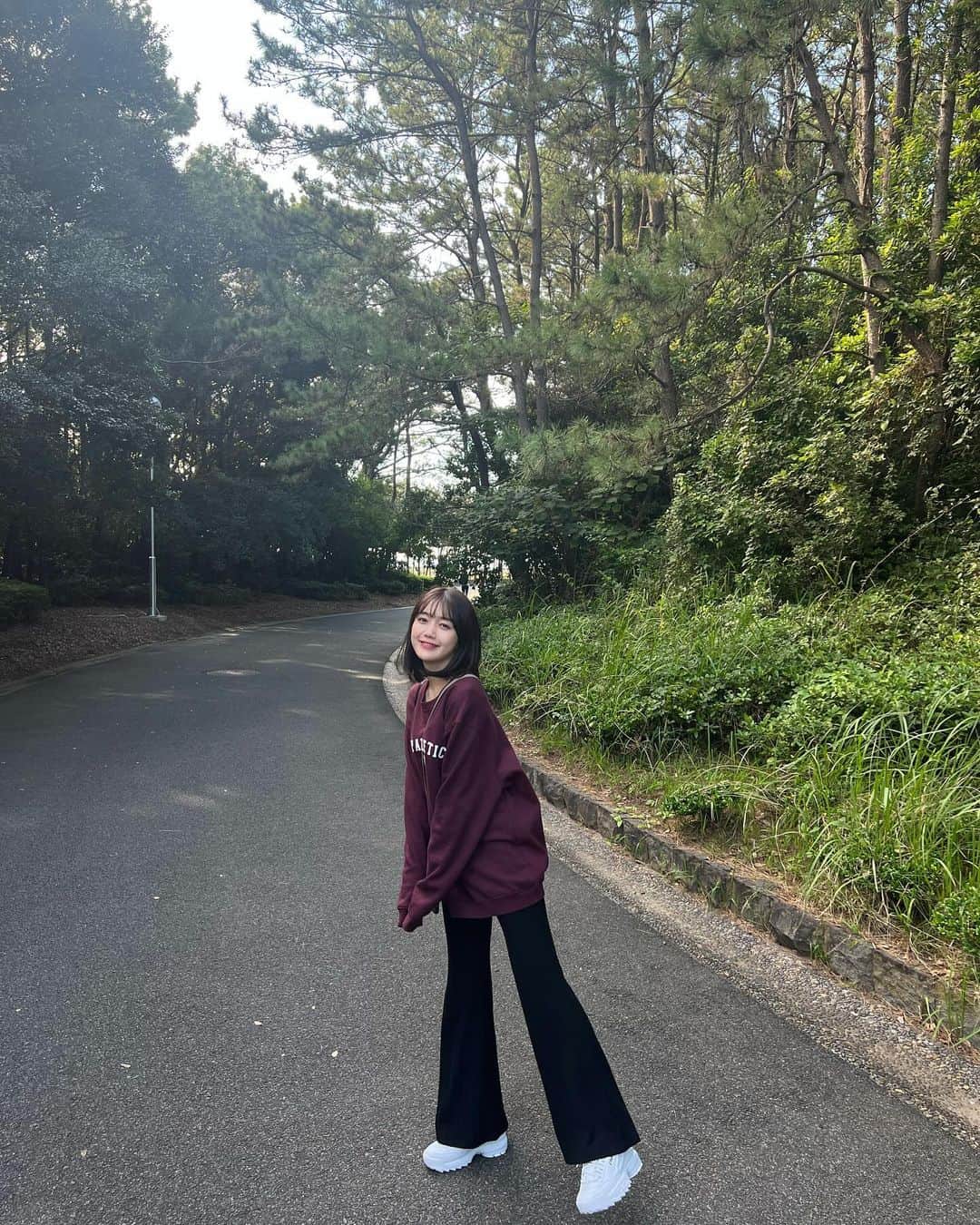 松川菜々花のインスタグラム：「みんなは自然好き？」