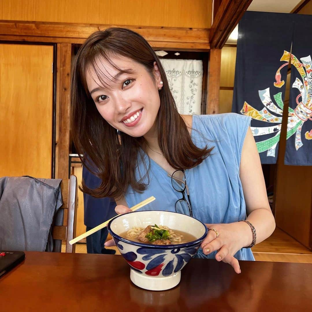 橋本和花子のインスタグラム：「* いつかの宮古島🏝️ ここの沖縄そばのお出汁、水筒に入れて 持って帰りたいくらい美味しかった… 快晴で朝日にも夕日にも星空にもうっとり🫠」