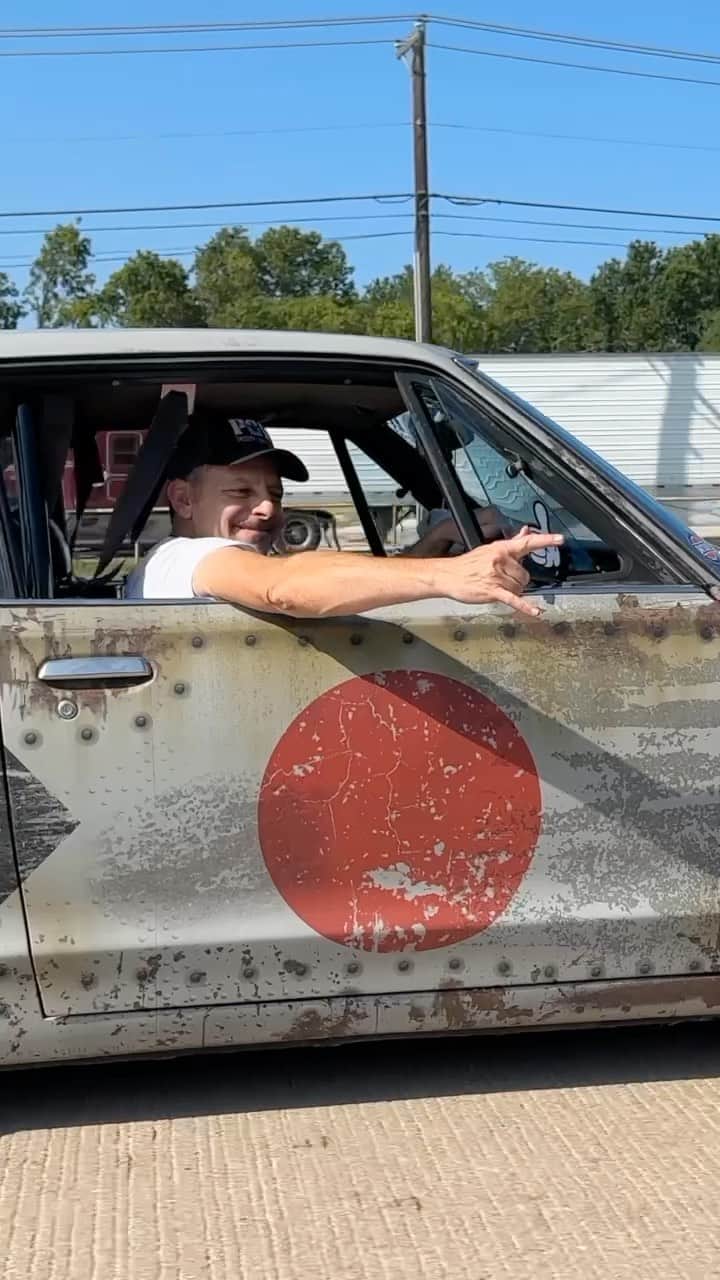 スティーブのインスタグラム：「I wanna rock … my Hakosuka! Lol  ハコスカ🇯🇵inアメリカ🇺🇸」