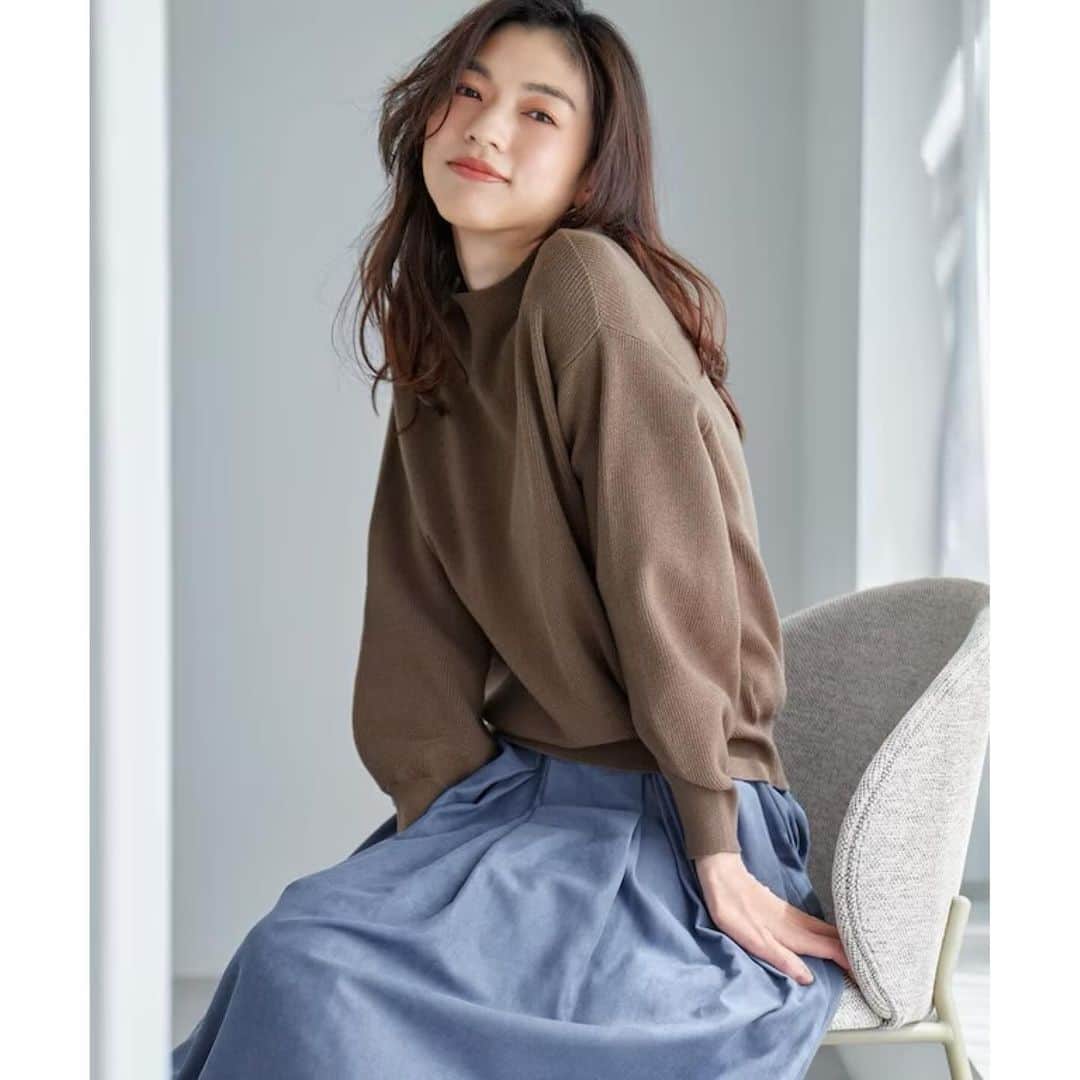 森本奈緒のインスタグラム：「anyFAM 2023AW. ありがとうございました🩵 @onwardcrosset  @anyfam_official」