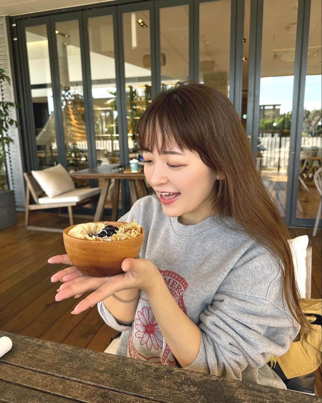 柳瀬さきさんのインスタグラム写真 - (柳瀬さきInstagram)「早起きして友達とカフェ🥰 千葉はやっぱり落ち着くね！  📷 @wbx_nao」10月24日 12時51分 - yanapai04