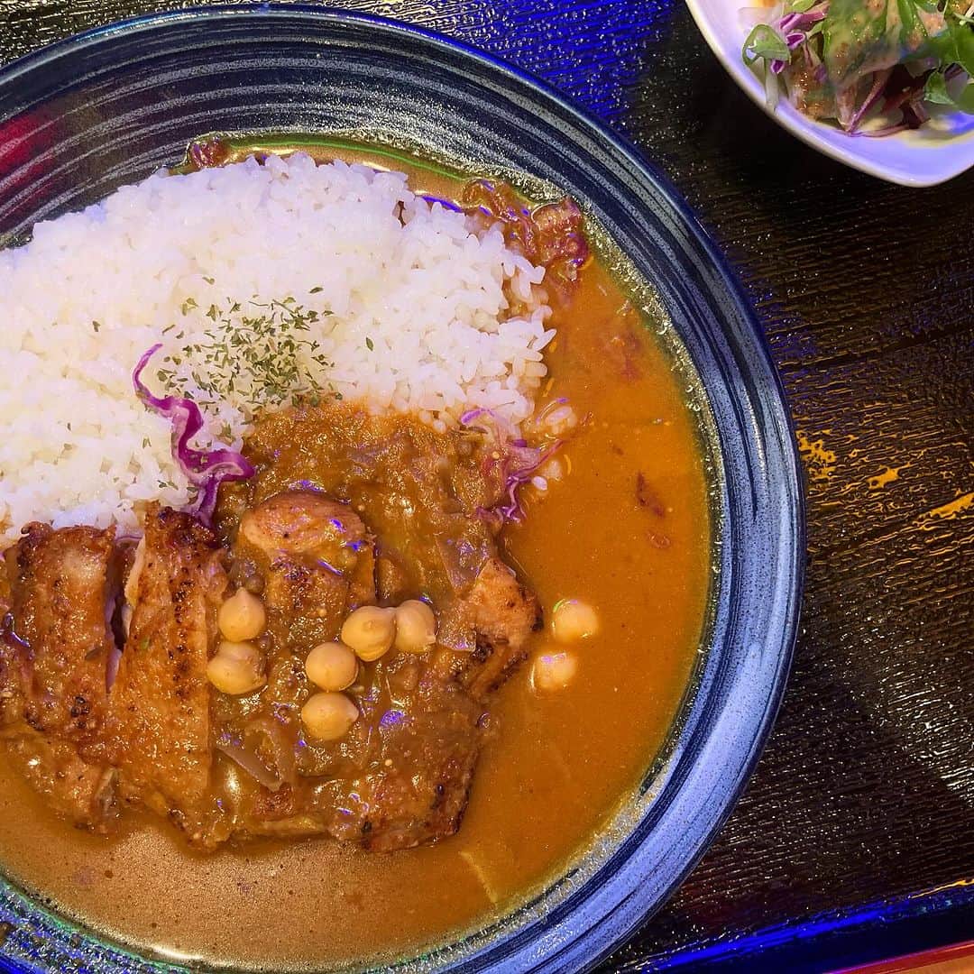 宇田川大輔さんのインスタグラム写真 - (宇田川大輔Instagram)「お気に入りに追加 #串カツあらた #スパイシーチキンカレー #渋谷ランチ #curry」10月24日 14時38分 - udagawadaisuke
