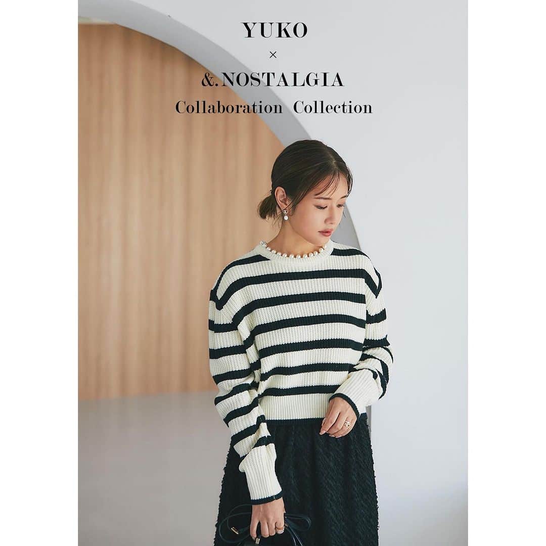 nostalgia_jpのインスタグラム：「. YUKO×&.NOSTALGIA Collaboration Collection  本日、NEW CATALOGがUPされました！  Official siteにて、是非チェックしてみてください。   #nostalgiajp#nostalgia#nos #nosstyle#fashion#cordinate #ノスタルジア#ノス#ノスジョ」