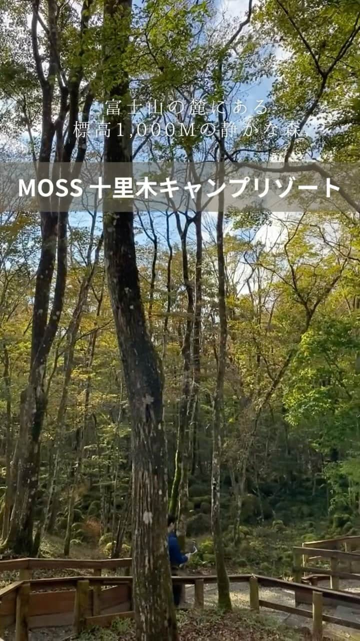 Ryo Yamazakiのインスタグラム：「4年ぶりの外泊🚗 人生初のグランピング体験してきました🏕️  #MOSS十里木キャンプリゾート @mossjurigicampresort  #静岡県 #裾野市 #グランピング #デジタルデトックス #旅行  First glamping experience in my life!🏕️   #glamping #camp」