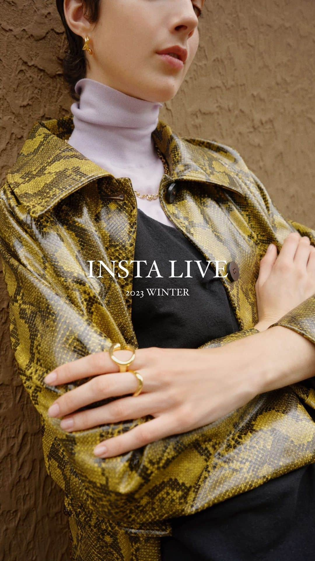 STYLE & EDIT officialのインスタグラム：「2023WINTER INSTA LIVE」