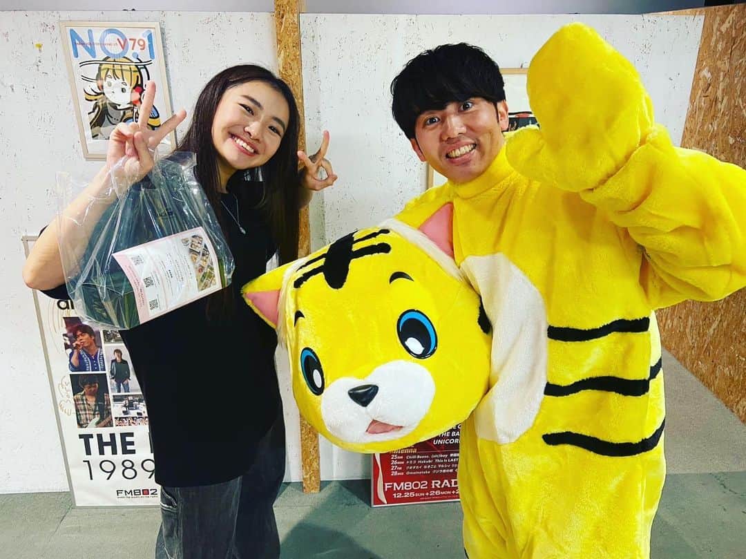 樋口大喜のインスタグラム：「23.10.22. #FM802 MUSIC FREAKS Chilli Beans. Maika氏の南森町放送回！ @chillibeansmusic @m_aik_a  #チリビ」