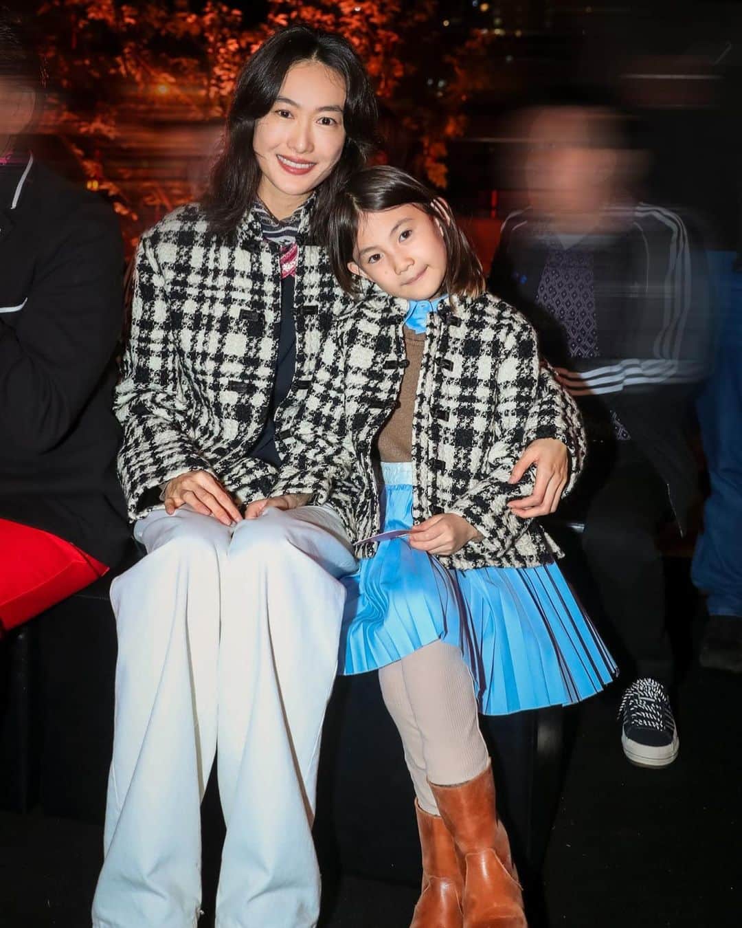 陳冠希のインスタグラム：「I CAN STILL FEEL THE LOVE @clot “CHANGE THE GENERATION” ss24 SH FASHION WEEK SHOW !!!!! FRIENDS AND FAMILY ON THE ROW !!!!! ❤️❤️❤️」