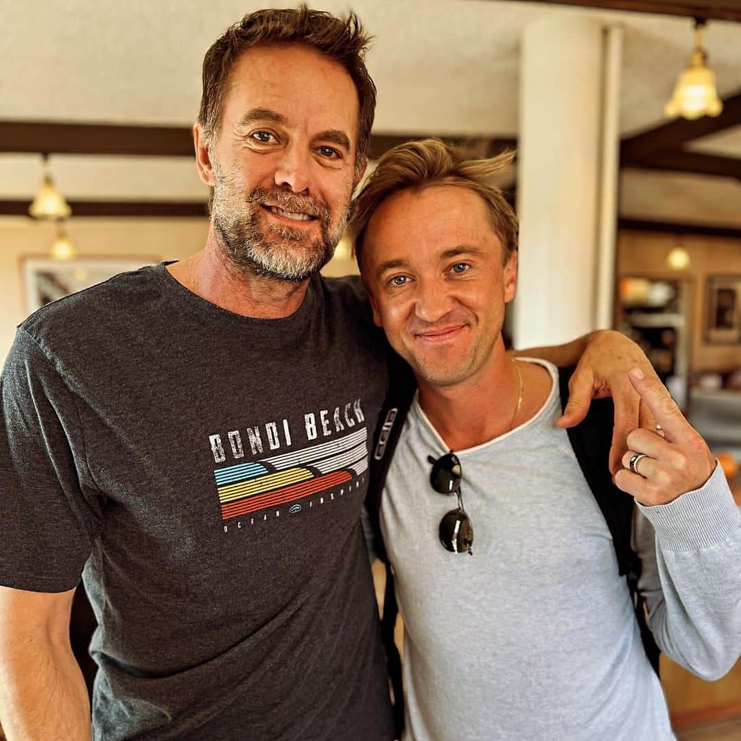 トム・フェルトンのインスタグラム：「Chief ❤️」
