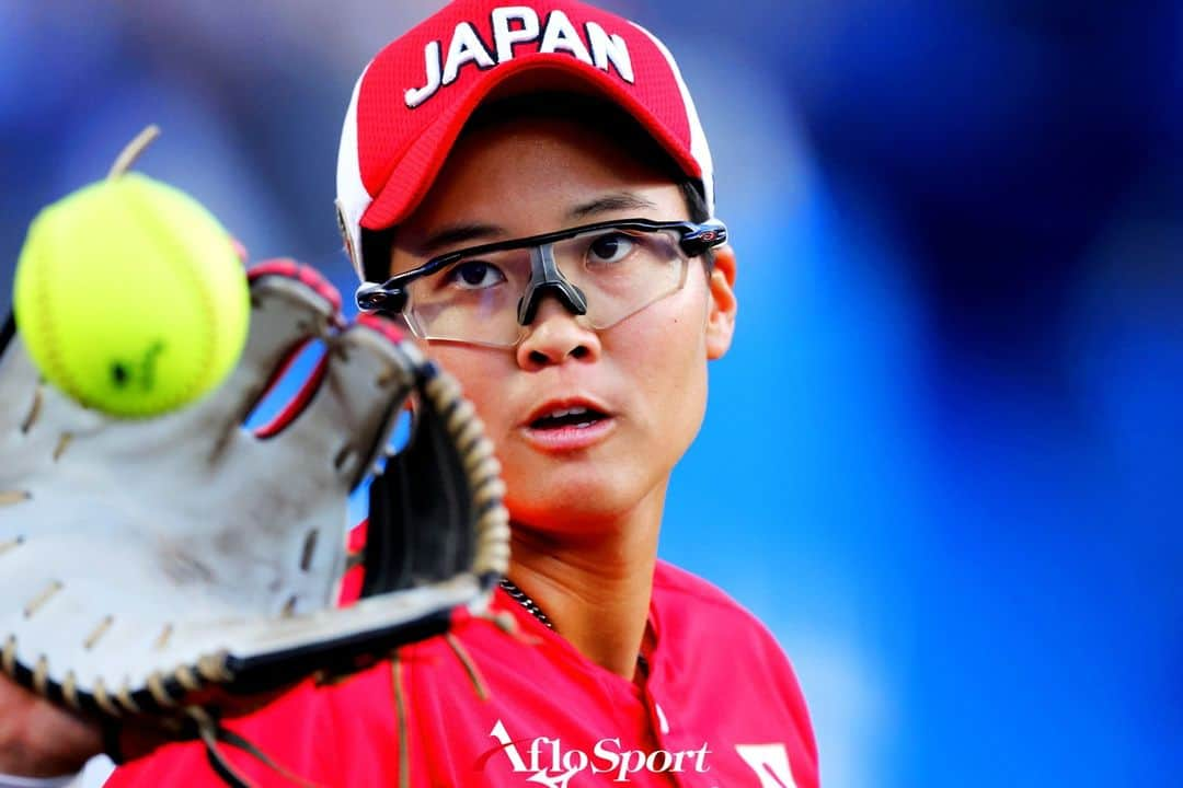 アフロスポーツのインスタグラム：「後藤希友/Miu Goto (JPN),  AUGUST 7, 2023 - Softball : Women's Softball  match between Japan 1-0 United States  at Yokohama Stadium in Kanagawa, Japan.   Photo: @naoki_nishimura.aflosport  #sportphoto #sportphotography #スポーツ写真」