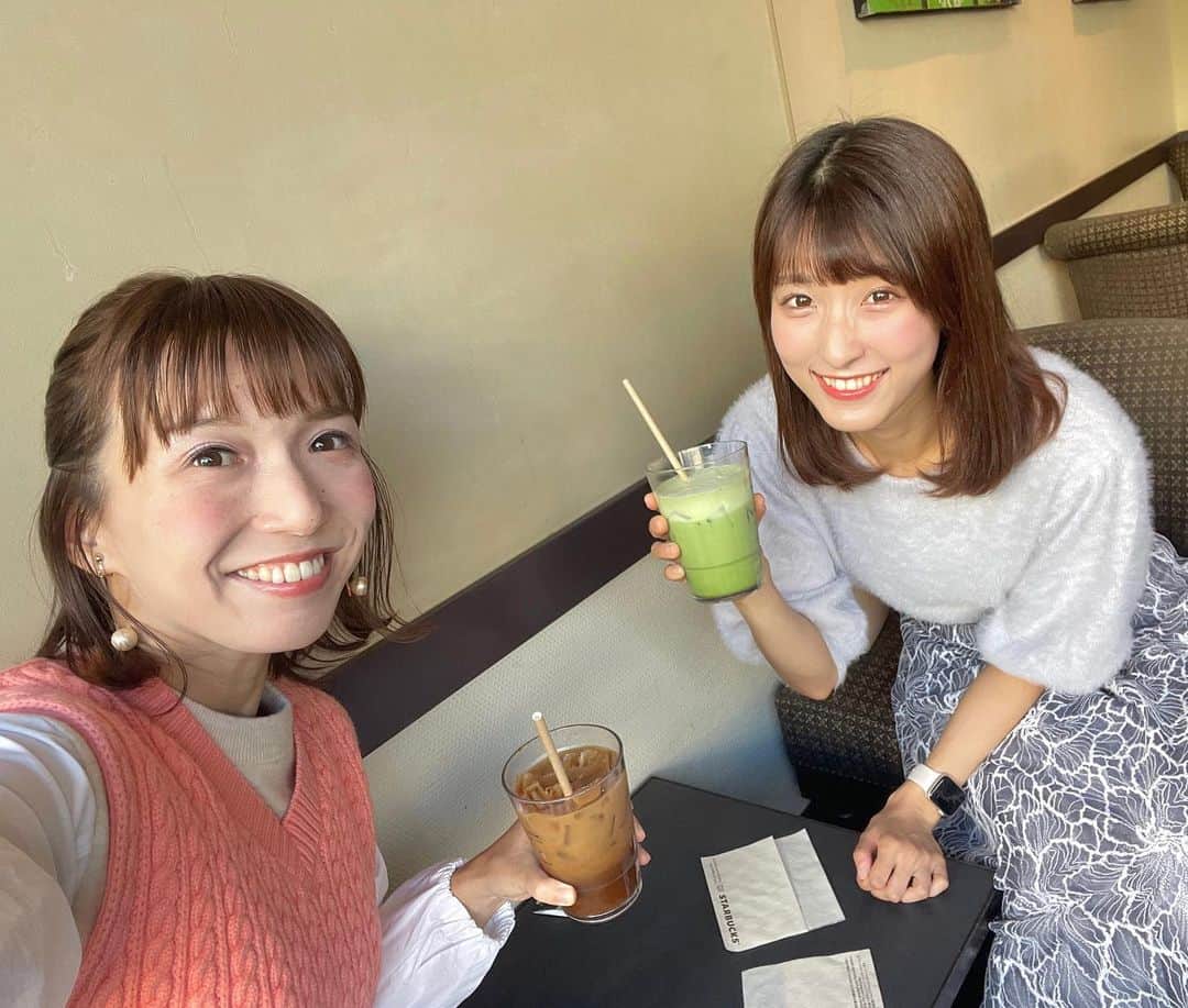 白木愛奈のインスタグラム：「フリーアナウンサーの 島田真梨子さんとランチに行ってきました😊  5月に新幹線の中でばったりお会いしてから、何度も一緒にご飯を食べてもらってます😋  毎回色々なことをお話しますが、半分以上は仕事のことを熱心に教えてもらっています笑😂  静岡の頼れる優しいお姉さんに出会えて本当に良かったです✨️  #島田真梨子 アナウンサー」