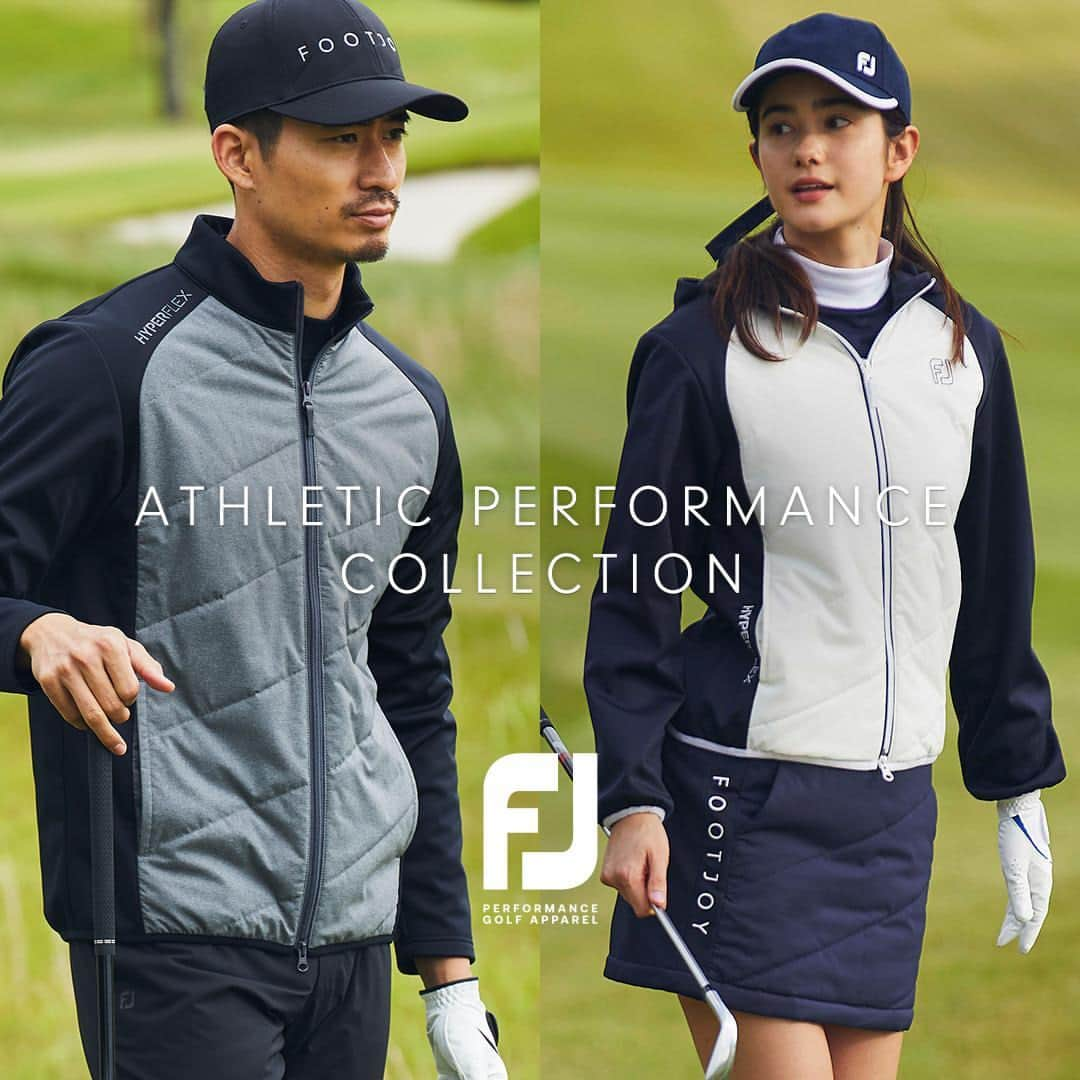 Footjoy Japanのインスタグラム：「【23FW ATHLETIC PERFORMANCE COLLECTION】  2023年春に誕生した新しいパフォーマンスウェア 「ATHLETIC PERFORMANCE COLLECTION」  高機能＆高ストレッチマテリアル。 考え抜かれたカッティング＆シルエット。 そして、洗練されたデザイン。  HYPERFLEXをはじめとするアスレチックシューズとも相性抜群のパフォーマンスゴルフウェアです。  #FootJoy #ATHLETICPERFORMANCECOLLECTION #PERFORMANCEGOLFAPPAREL #HYPERFLEX #フットジョイ #アスレチックパフォーマンスコレクション #パフォーマンスゴルフアパレル #ハイパーフレックス」