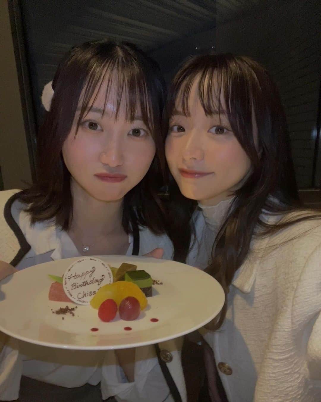 のインスタグラム：「. HappyBirthday ♡♡ @chisa1011」