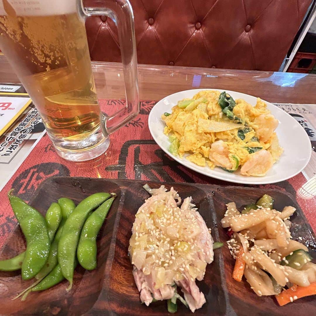奥田修二さんのインスタグラム写真 - (奥田修二Instagram)「【晩酌】  お気に入りの街中華。  これで1000円。  逆にこちらが気を使ってしまって、  たまに頼まない時がある。  それくらい安い。  #街中華 #せんべろ #ガクテンソク #酒クズ」10月24日 19時22分 - gakutensoku_okuda_official
