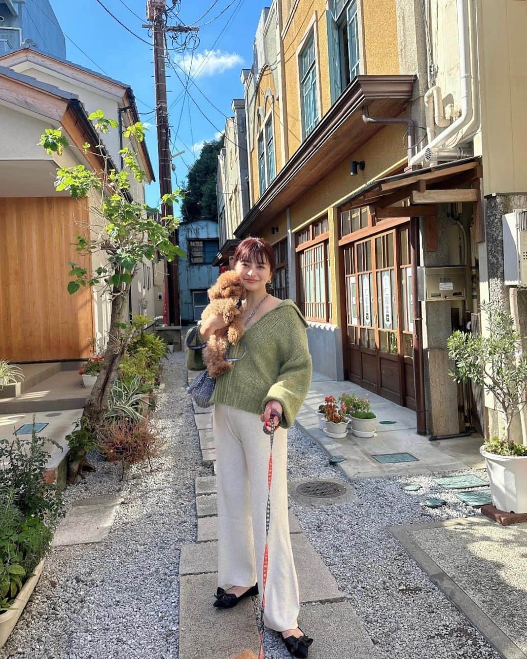 田中優衣のインスタグラム：「早く起きて川越モーニング🍙🍙 雰囲気が好きで定期的に行きたくなる場所♡」