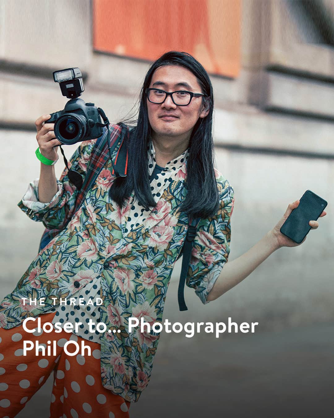 Nordstromのインスタグラム：「Get to know globe-trotting creative and prolific photographer Phil Oh, AKA @mrstreetpeeper. An innate sense of style, a keen eye for energy shared between people, and a buoyant whimsy make Phil's work such a joy. See some of his photography right here on Nordstrom's IG, and head to the link in bio to read our interview with Phil on The Thread.」
