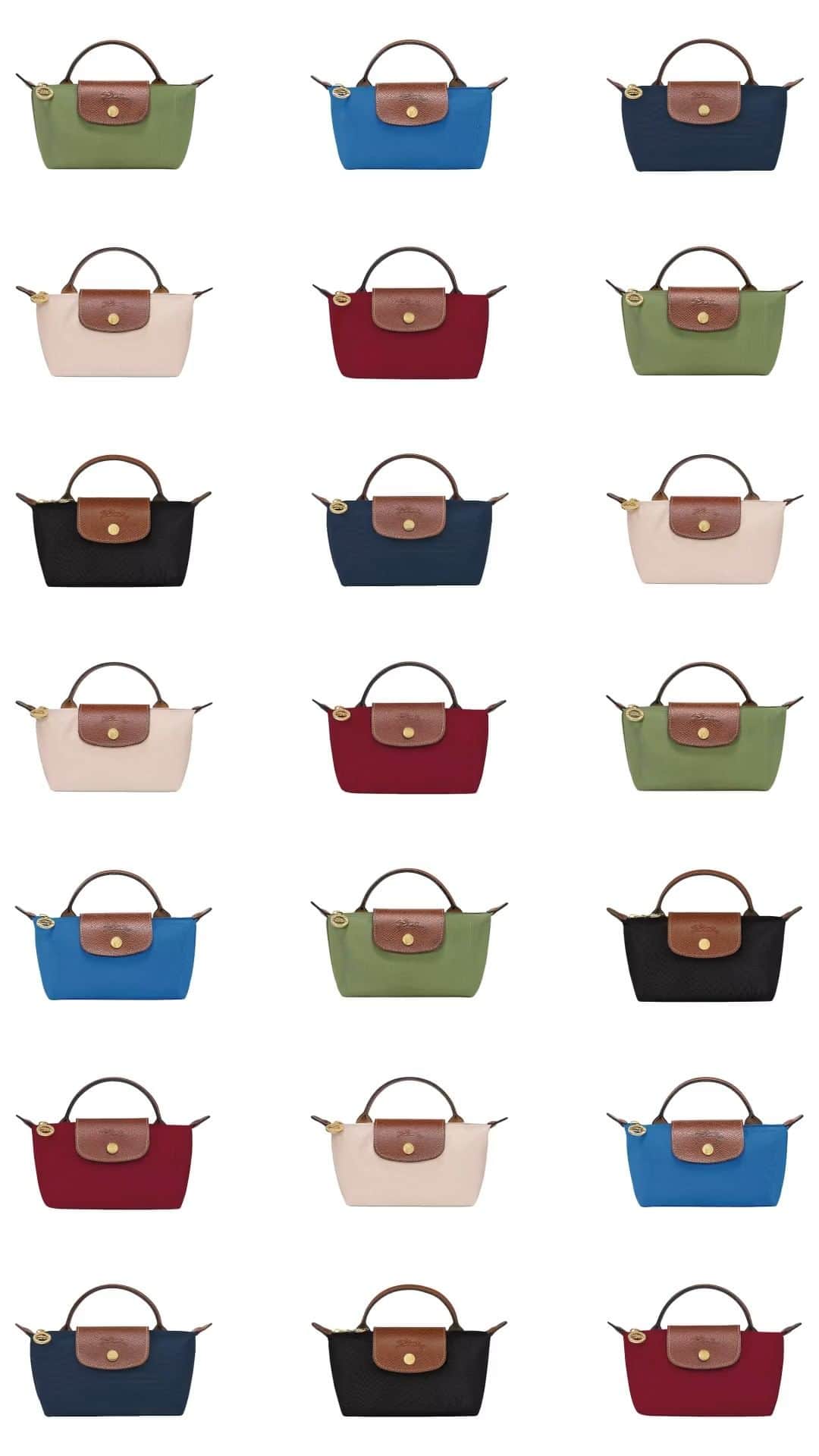 Bloomingdale'sのインスタグラム：「BACK IN STOCK! The viral Le Pilage Pouch from Longchamp. Get yours before it’s gone again!」