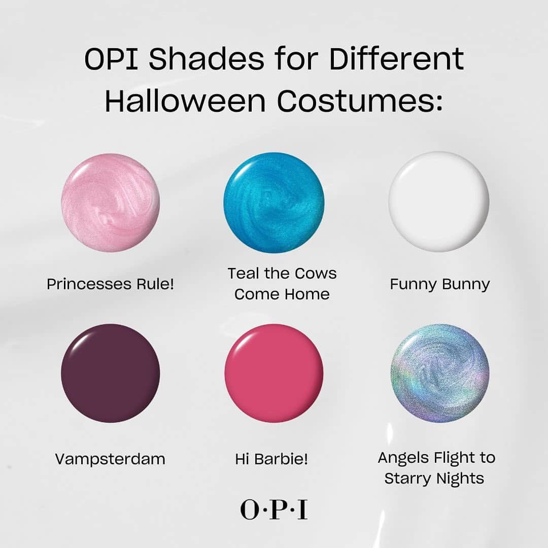 OPIさんのインスタグラム写真 - (OPIInstagram)「Dark and devilish or bold and bewitching? 🦇🩸 Whatever your vibe, creep it real in these iconic Halloween hues.   Swipe to find the perfect shade to nail your costume this year. ▶️  #OPI #OPIObsessed #HalloweenNails #spookynails #blacknails #rednails」10月25日 5時55分 - opi