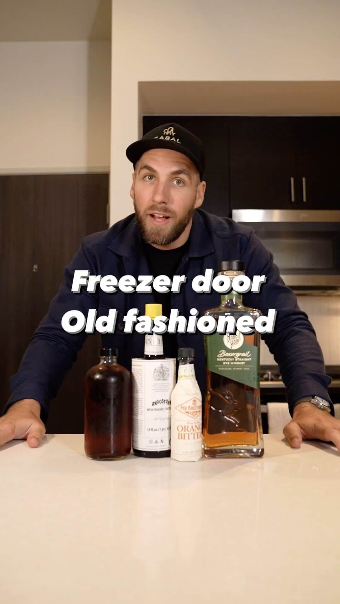 Gents Loungeのインスタグラム：「I heard it was Old Fashioned week somewhere…. Let’s make an Old Fashioned that will last all week! #freezerdooroldfashioned #freezerdoorcocktails #oldfashionedweek」