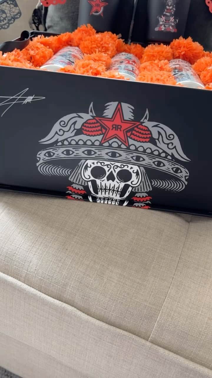 ハイメ・カミールのインスタグラム：「Gracias @rockstarenergy 🙌🏽💀 / Thank you #rockstarenergy 🙌🏽💀」