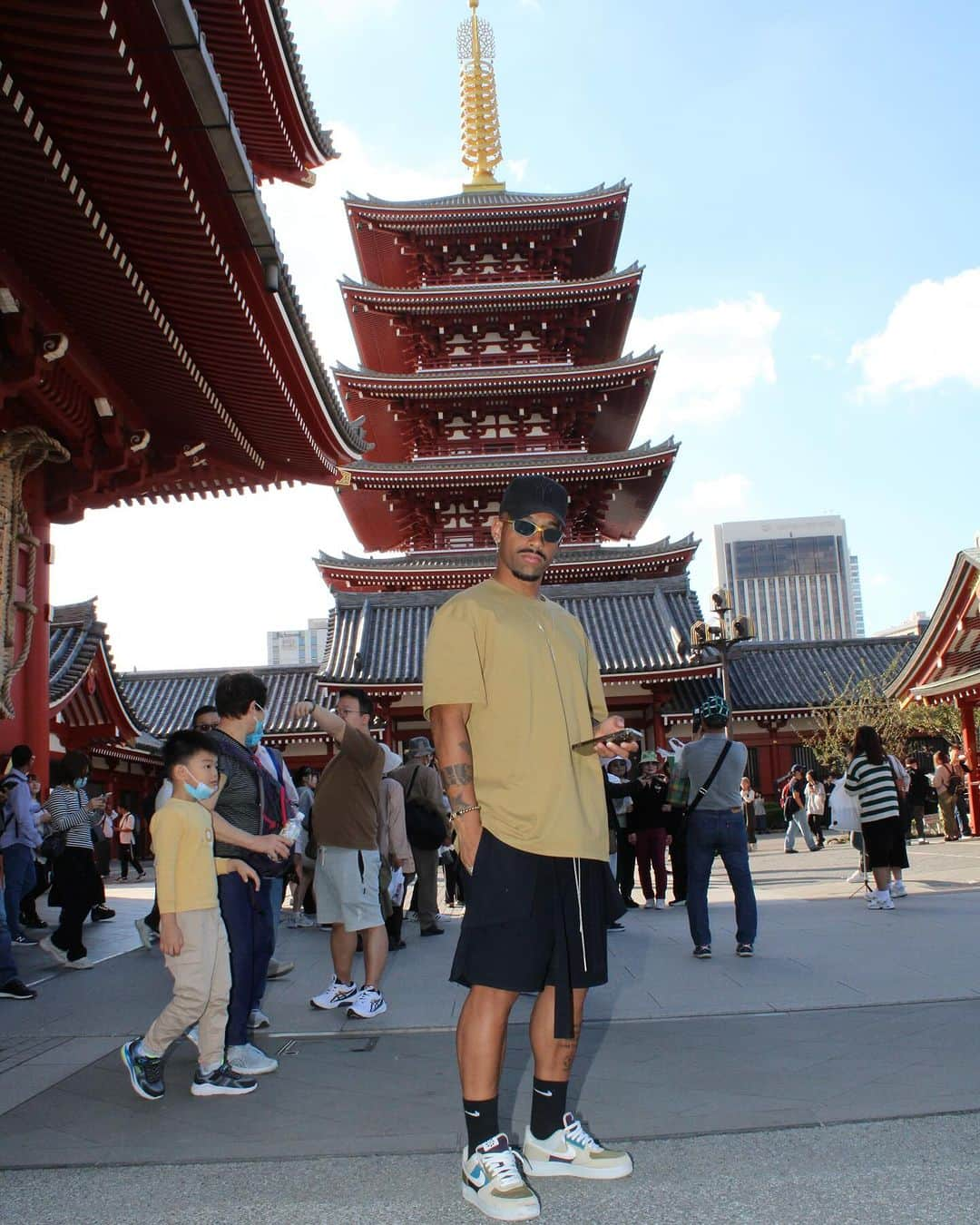 アデミウソン・ブラガ・ビスポ・ジュニオールのインスタグラム：「Japanese temple ⛩️🎎🎌」