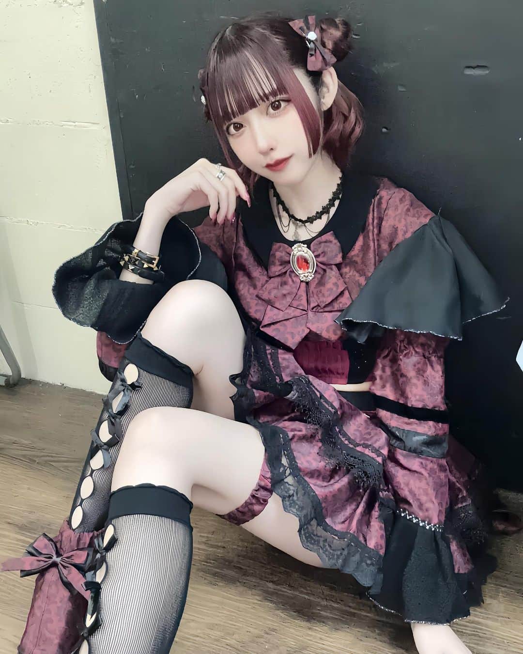 華嵜ふなのインスタグラム：「お人形みたいになりたいᐡ _ ̫ _ ̥ᐡ❤️‍🩹」