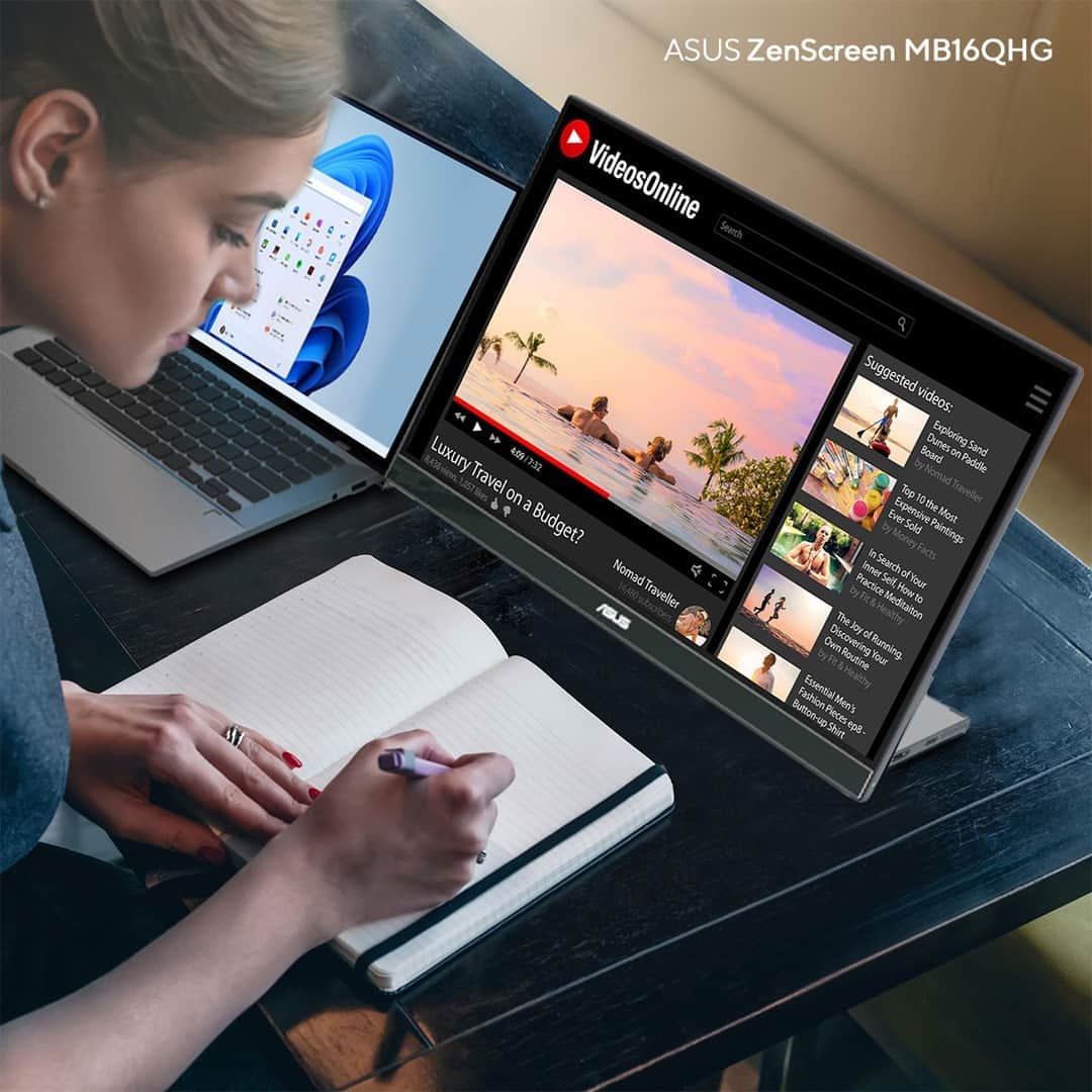 ASUSさんのインスタグラム写真 - (ASUSInstagram)「🧘🏼#FindYourZenWithASUS anywhere and everywhere. ⁣ ⁣ With the #ASUS #ZenScreen #PortableMonitor, get more done with less effort. Its slim & lightweight feature makes it the perfect #portable🖥️on-the-go! ⁣ ⁣ Join our #Giveaway & boost your productivity: Link in Bio! ⁣」10月24日 22時00分 - asus