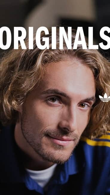 ステファノス・シチパスのインスタグラム：「Your originality is your superpower. Don’t be afraid to stand out. @adidasoriginals #adidasgr #1000Originals  Η πρωτοτυπία σου είναι η υπερδύναμή σου. Μην φοβάσαι να είσαι ο εαυτός σου.」