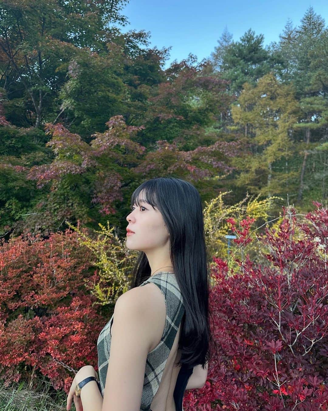 坂井仁香さんのインスタグラム写真 - (坂井仁香Instagram)「🍁  #とき宣#坂井仁香#ひとちゃん#超とき宣#超ときめき宣伝部#紅葉#ワンピース」10月24日 22時16分 - hitoka_sakai_official