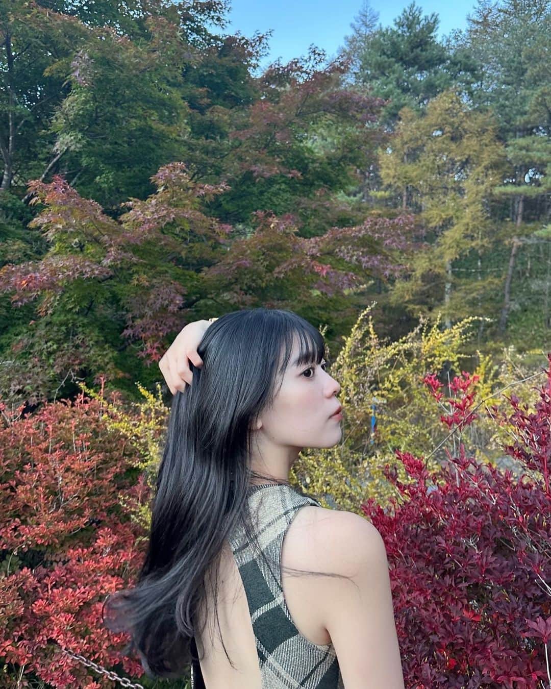 坂井仁香さんのインスタグラム写真 - (坂井仁香Instagram)「🍁  #とき宣#坂井仁香#ひとちゃん#超とき宣#超ときめき宣伝部#紅葉#ワンピース」10月24日 22時16分 - hitoka_sakai_official