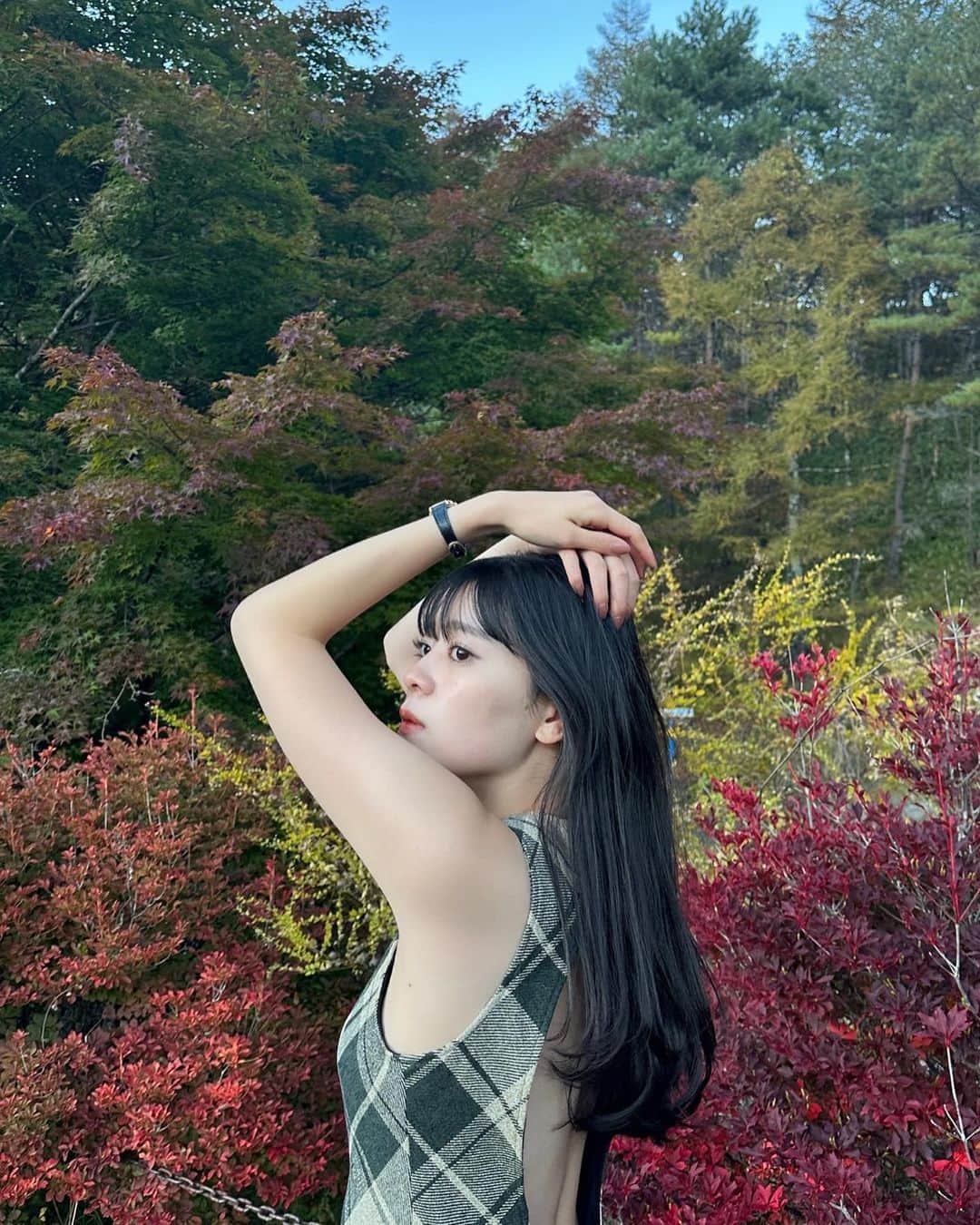 坂井仁香さんのインスタグラム写真 - (坂井仁香Instagram)「🍁  #とき宣#坂井仁香#ひとちゃん#超とき宣#超ときめき宣伝部#紅葉#ワンピース」10月24日 22時16分 - hitoka_sakai_official