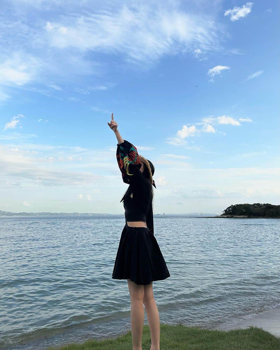 和内璃乃さんのインスタグラム写真 - (和内璃乃Instagram)「残ってた、夏」10月24日 22時24分 - rino.wauchi