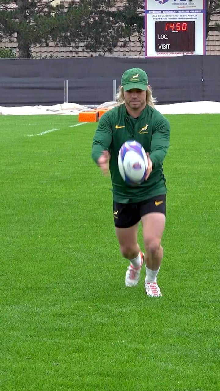 ラグビー南アフリカ代表のインスタグラム：「Nothing is bigger than this 😤🏉  #Springboks  #StrongerTogether #RWC2023」
