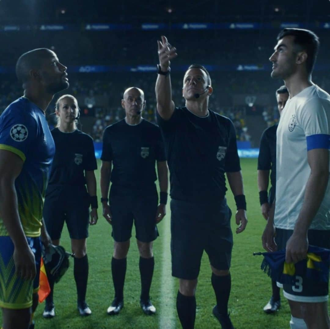 PlayStationのインスタグラム：「🎮 PlayStation x UEFA Champions League ⚽  Watch the unpredictable drama of the beautiful game unfold in our latest TV advert.  #PlayHasNoLimits」