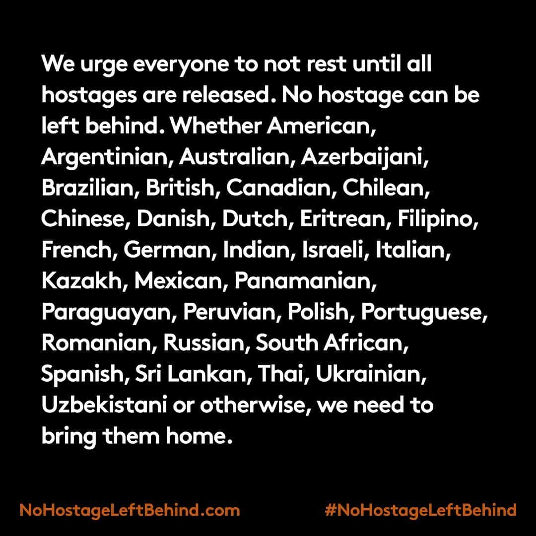 ベン・スティラーさんのインスタグラム写真 - (ベン・スティラーInstagram)「Today we come together in solidarity not to divide but to unite. To thank President Biden for his work releasing hostages and urge all to leave #NoHostageLeftBehind.」10月24日 22時58分 - benstiller