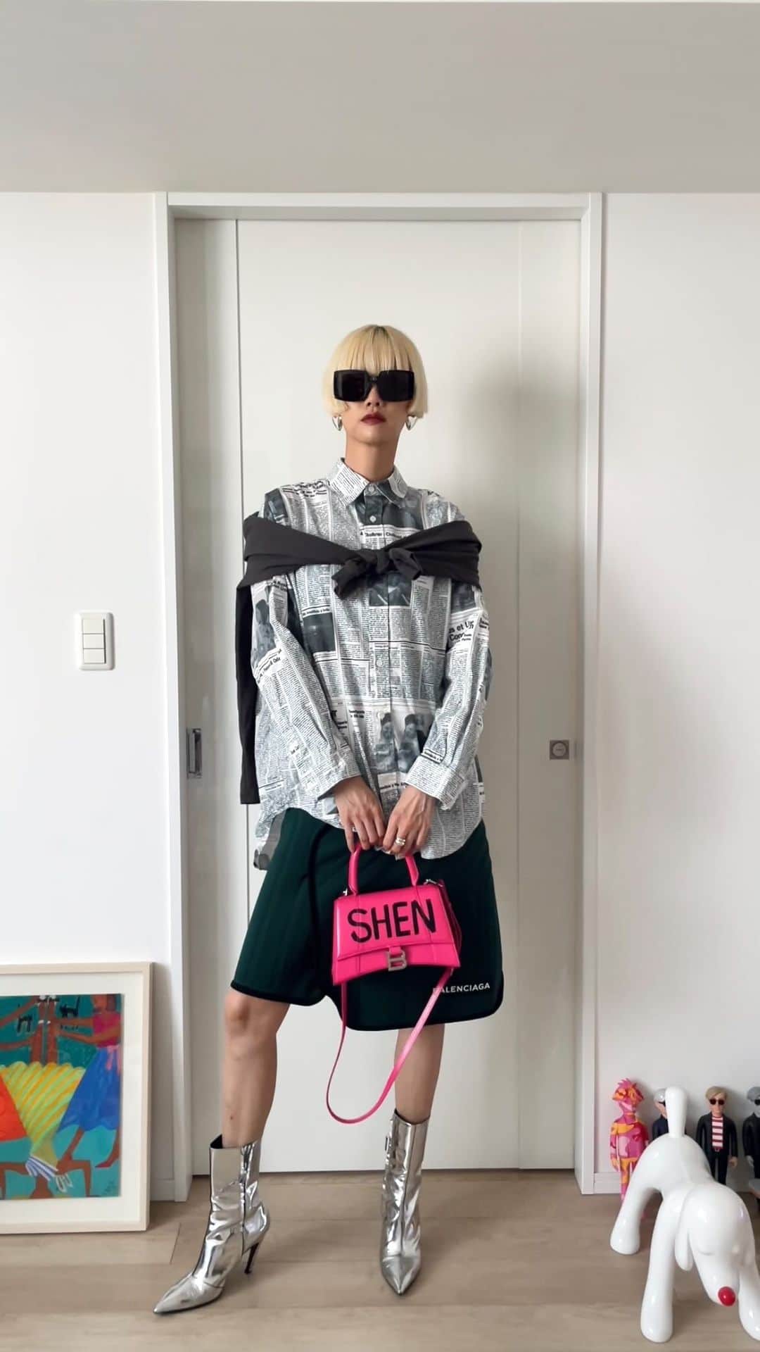 シェンのインスタグラム：「秋コーデ🍂Outfits of the week♻️」