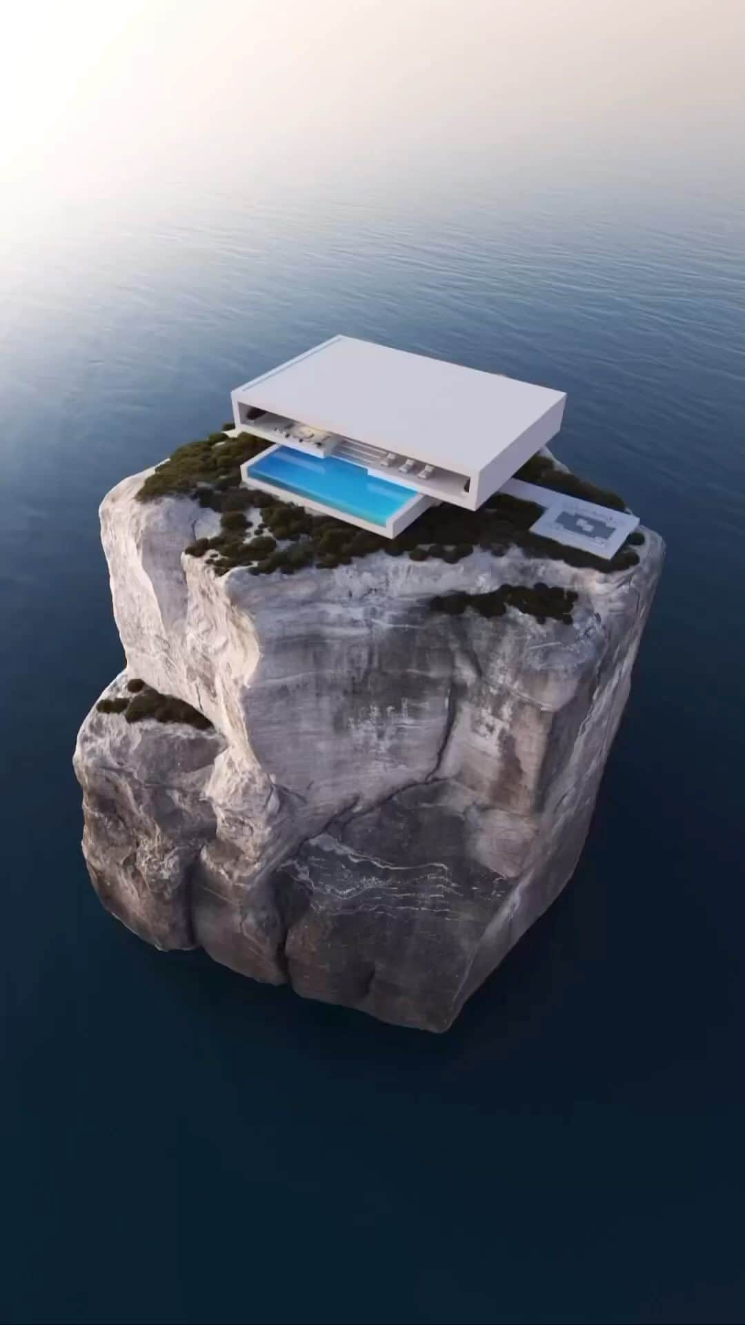 The Luxury Lifestyle Magazineのインスタグラム：「Would you live here? 🤯🌊  Tag someone who needs to see this!  By @_vlasov_roman_」