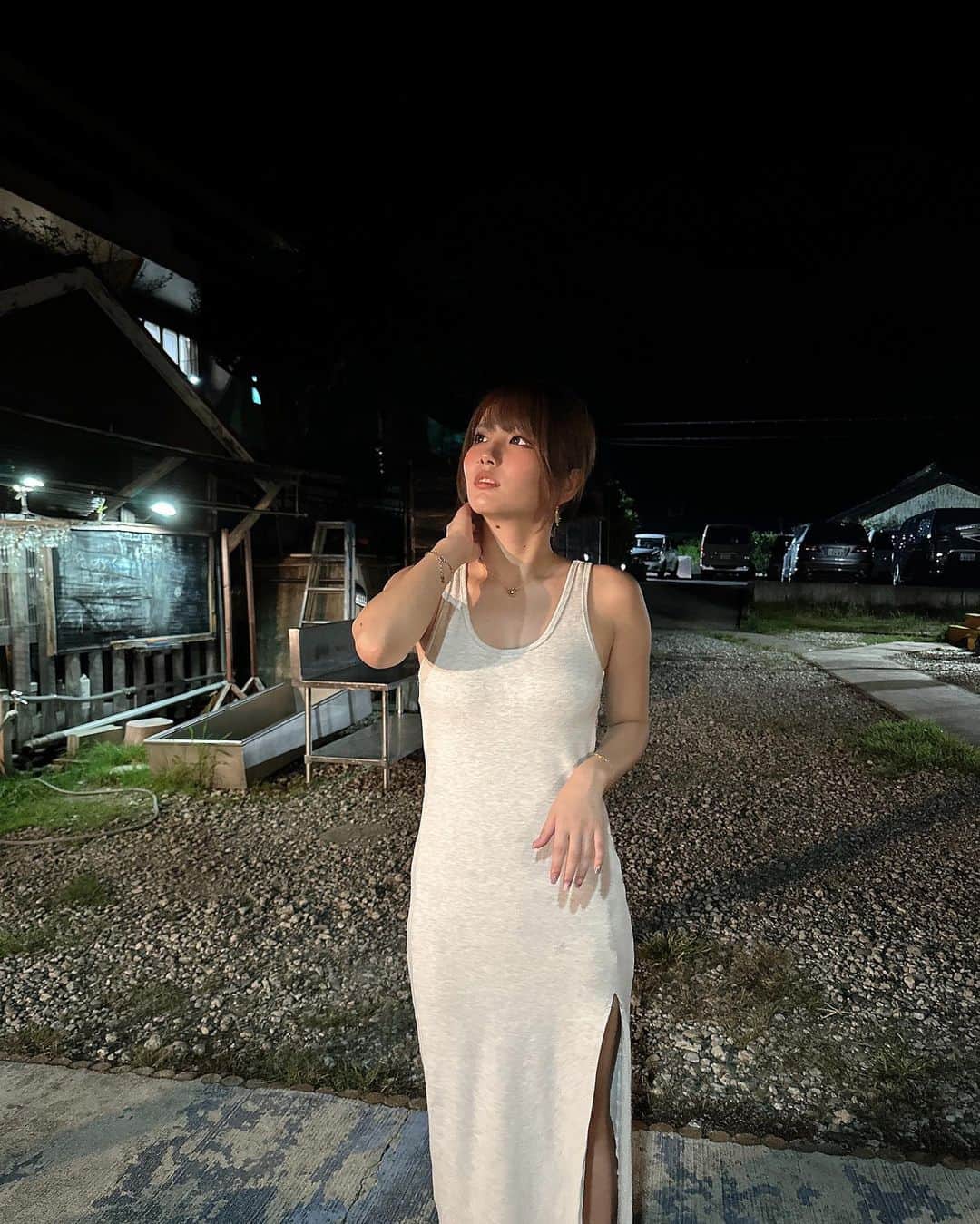 かのあい。のインスタグラム：「夏の思い出💭🩵 今この写真見たら寒い(笑」