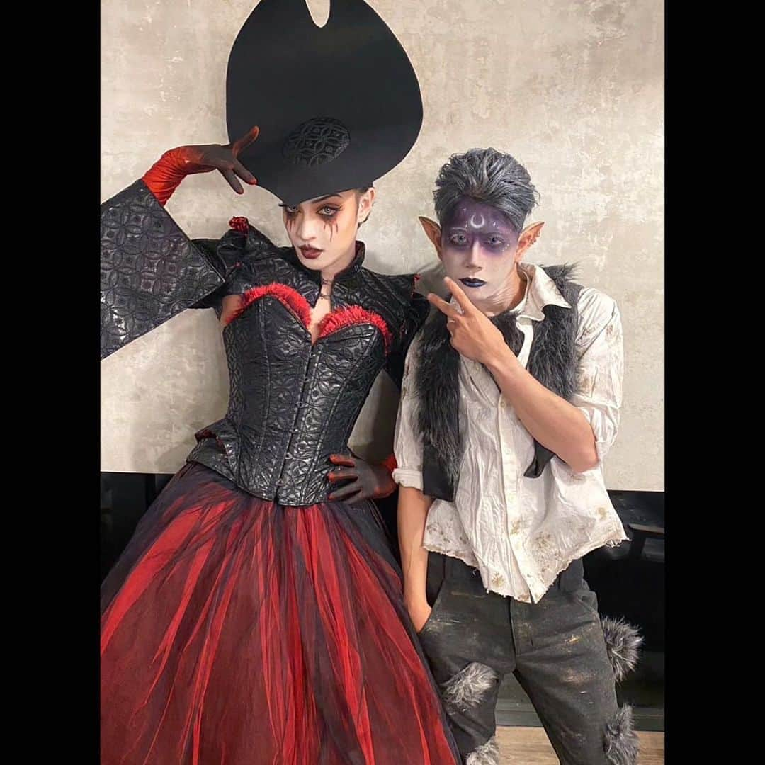 Kayaさんのインスタグラム写真 - (KayaInstagram)「Leetspeak monstersメンバー皆様と！ Hitomiさん、閣下、てろ君とのお写真を🎃  #Kaya」10月24日 23時47分 - kaya_official_account