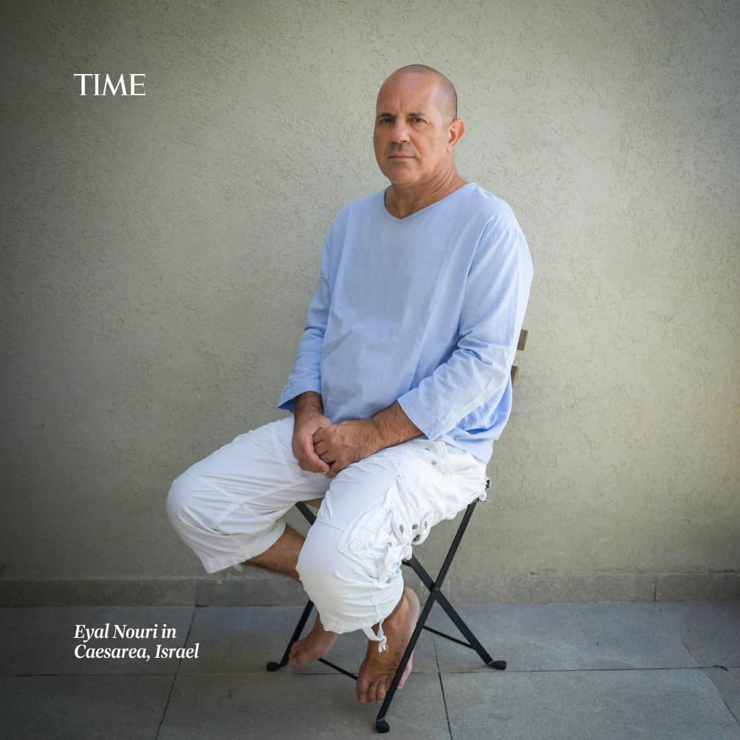 TIME Magazineさんのインスタグラム写真 - (TIME MagazineInstagram)「The scene as recounted by Eyal Nouri is almost too painful to tell: his uncle, Said Moshe, was killed in front of his aunt, Adina. His last sighting of Adina is from a photograph posted online: “You see her on a motorcycle,” Eyal says. "She’s sitting in the middle between the two terrorists. Think about the situation. A few minutes ago she saw her husband, the one that she loved for the last 50 years, murdered in front of her eyes, and now they’re taking her to an unknown place in the Gaza Strip.”  Adina Moshe, 72, is believed to be one of more than 220 hostages taken by Hamas following the Oct. 7 massacre.  In recent days, TIME reporters, editors, photo, video journalists, and contributors have worked around the clock to gather the voices of the families whose relatives have been taken hostage by Hamas.  Their stories are assembled here, as well as in full at the link in bio.  Photographs by @michal_chelbin for TIME」10月25日 0時00分 - time