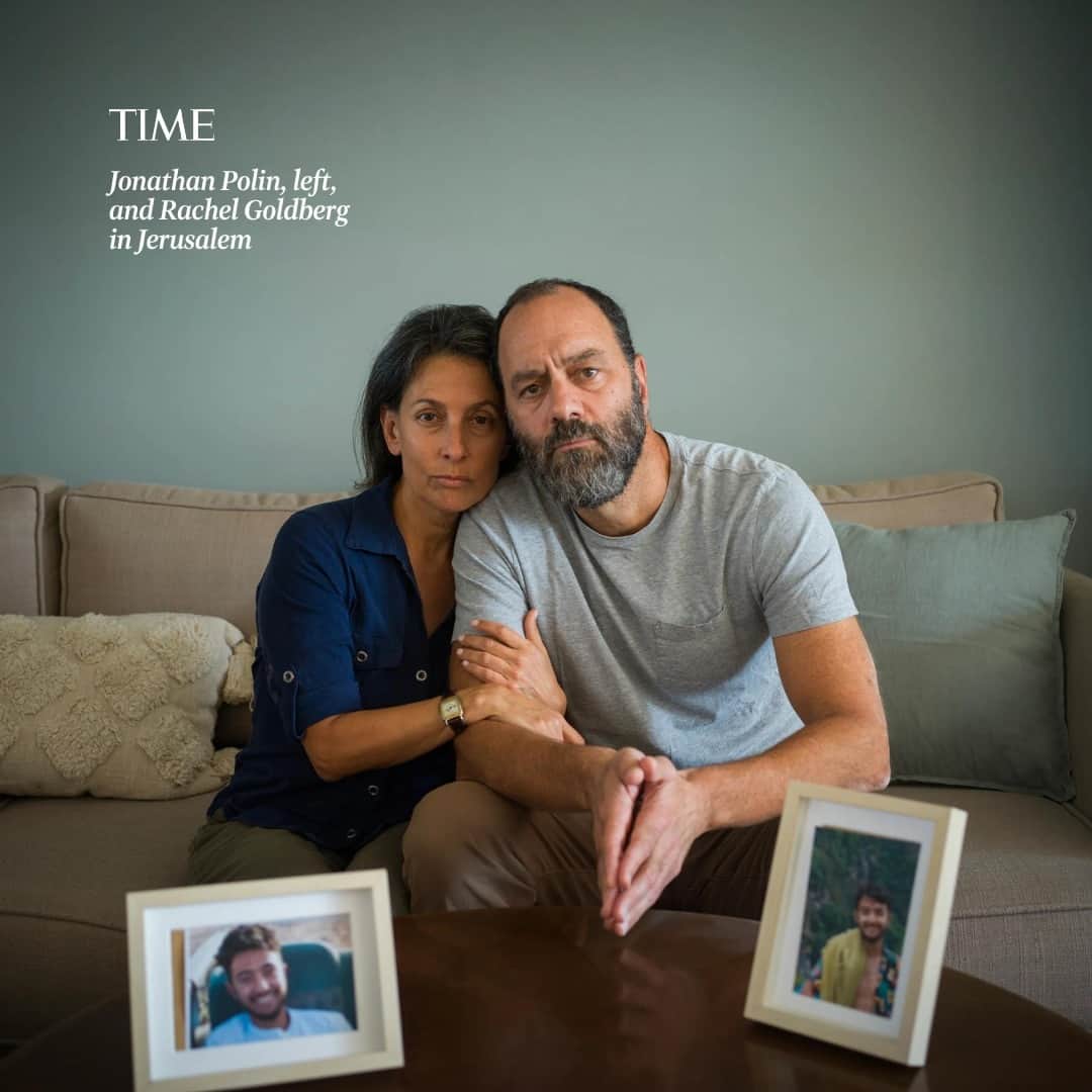 TIME Magazineさんのインスタグラム写真 - (TIME MagazineInstagram)「The scene as recounted by Eyal Nouri is almost too painful to tell: his uncle, Said Moshe, was killed in front of his aunt, Adina. His last sighting of Adina is from a photograph posted online: “You see her on a motorcycle,” Eyal says. "She’s sitting in the middle between the two terrorists. Think about the situation. A few minutes ago she saw her husband, the one that she loved for the last 50 years, murdered in front of her eyes, and now they’re taking her to an unknown place in the Gaza Strip.”  Adina Moshe, 72, is believed to be one of more than 220 hostages taken by Hamas following the Oct. 7 massacre.  In recent days, TIME reporters, editors, photo, video journalists, and contributors have worked around the clock to gather the voices of the families whose relatives have been taken hostage by Hamas.  Their stories are assembled here, as well as in full at the link in bio.  Photographs by @michal_chelbin for TIME」10月25日 0時00分 - time
