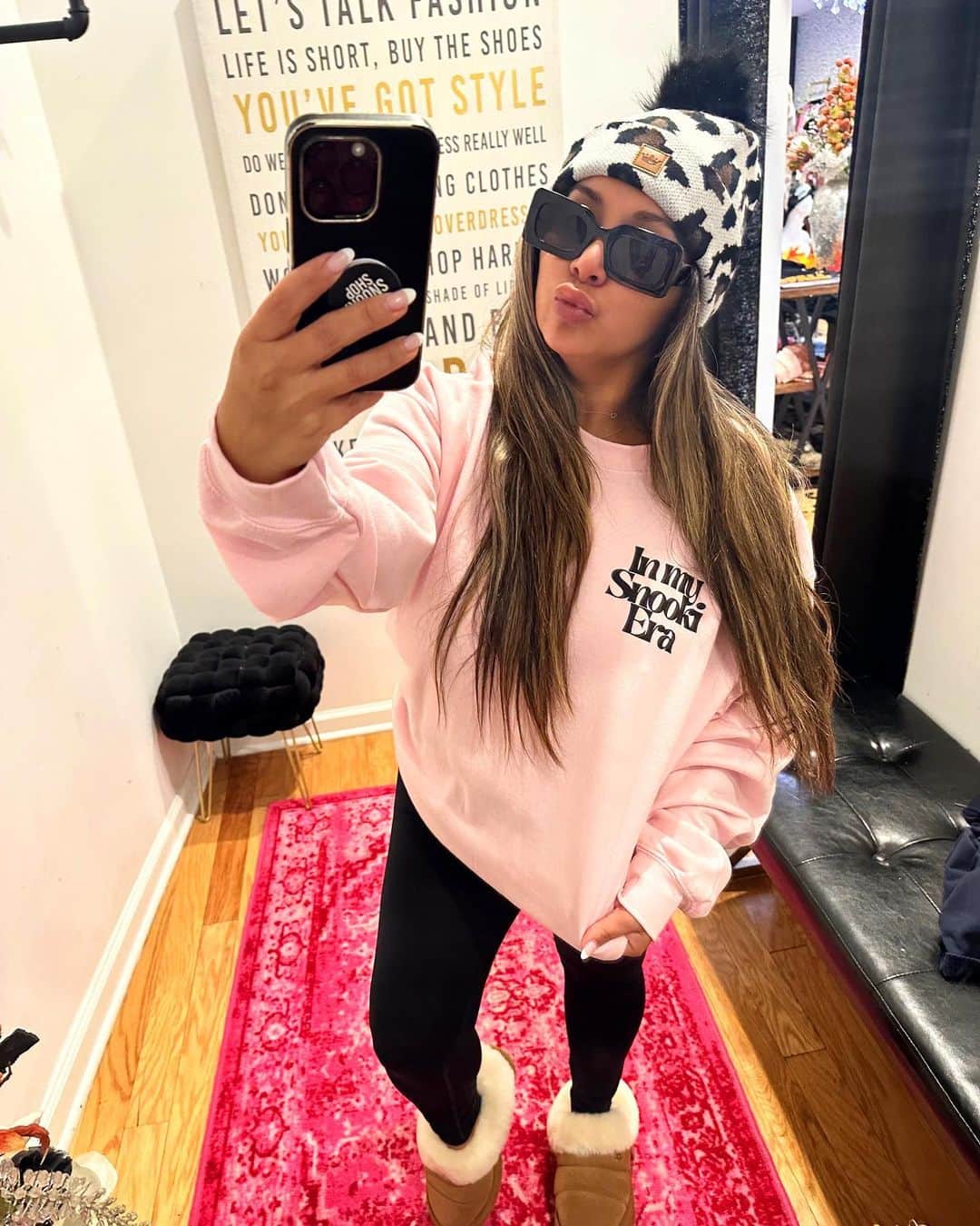 のインスタグラム：「In my SNOOKI ERA 🍷💃🏽」